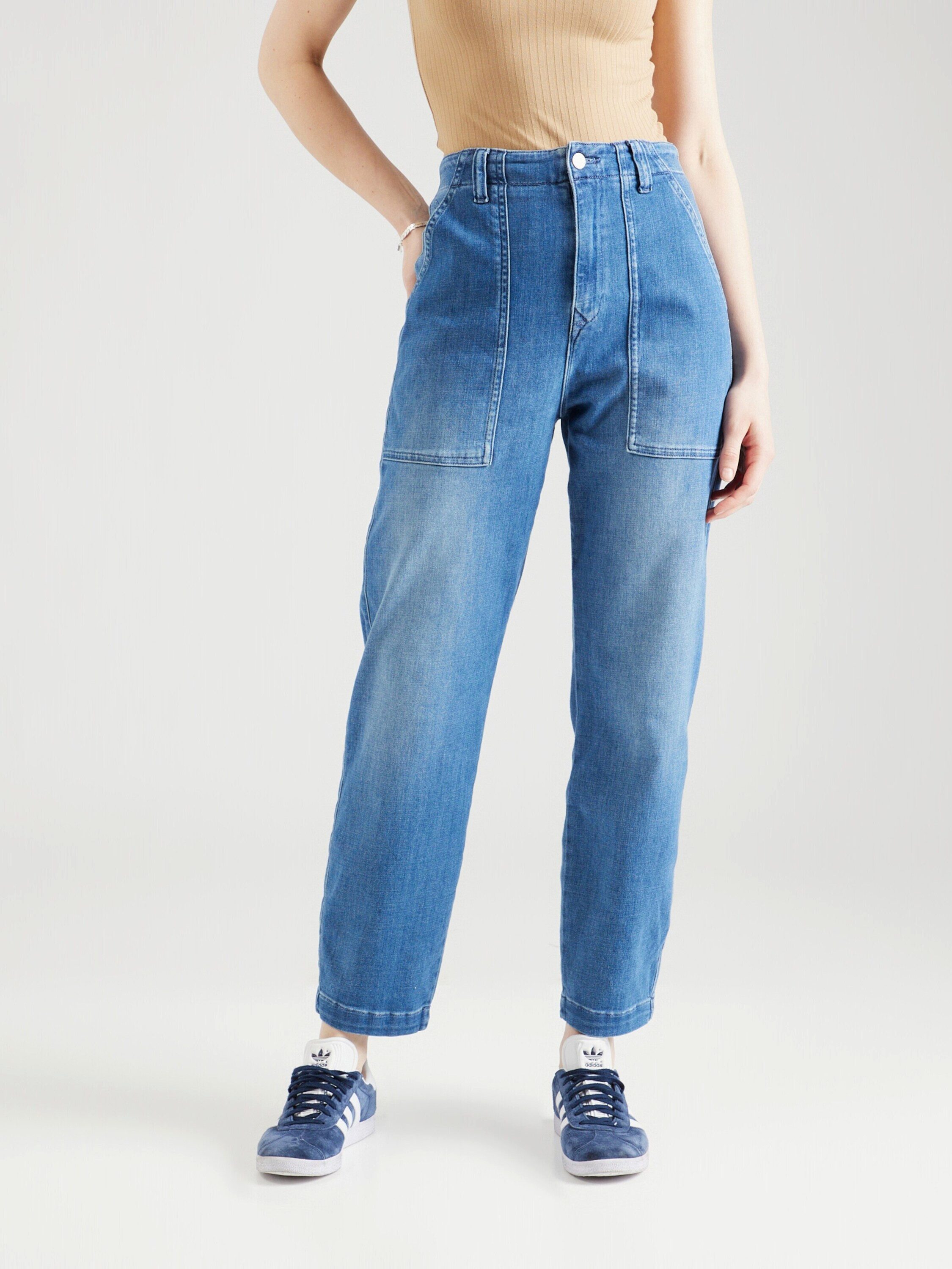 DAWN 7/8-Jeans STARDUST (1-tlg) Plain/ohne Details