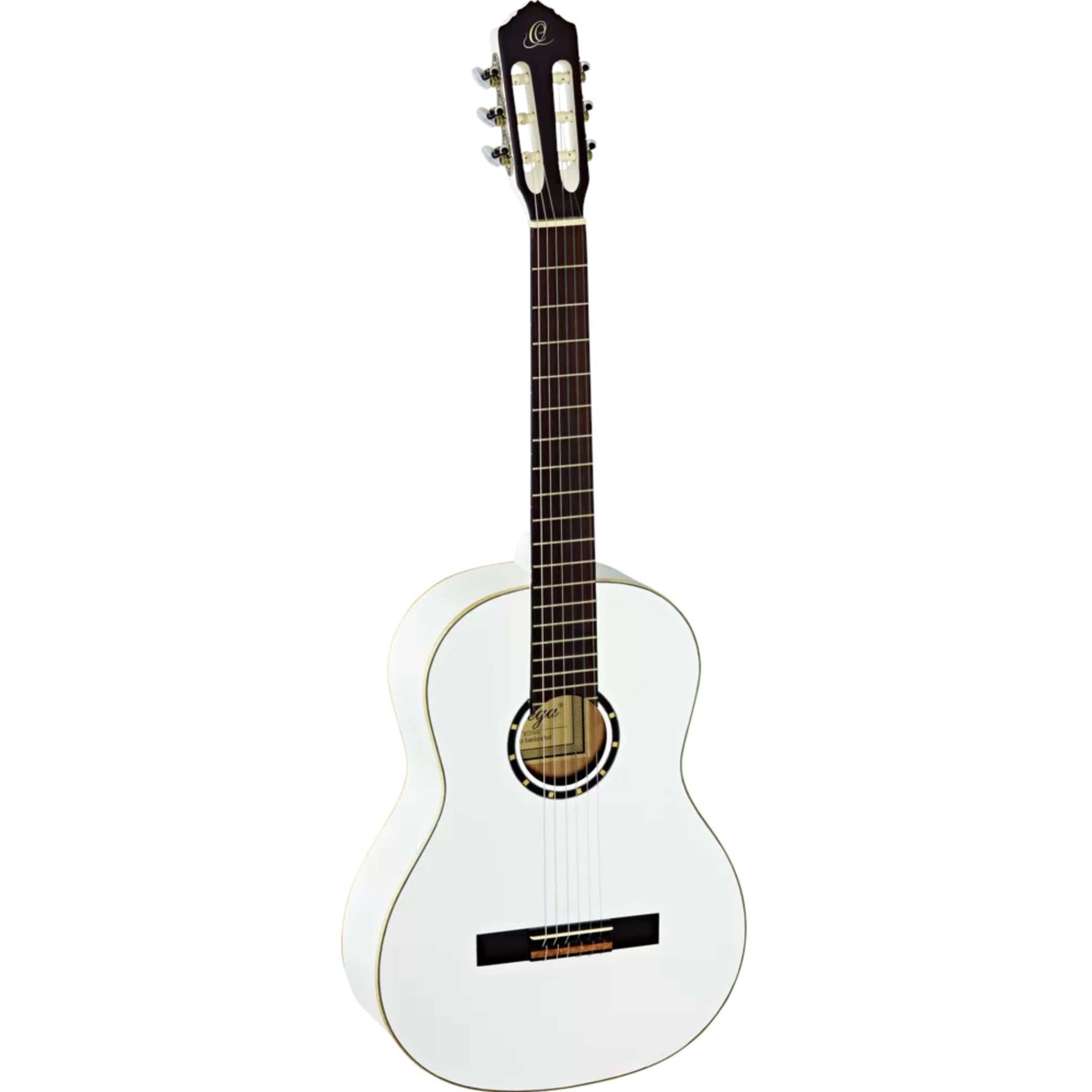 ORTEGA Guitars Konzertgitarre, R121 WH White, inkl. Bag, R121 WH White, inkl. Bag - 4/4 Konzertgitarre