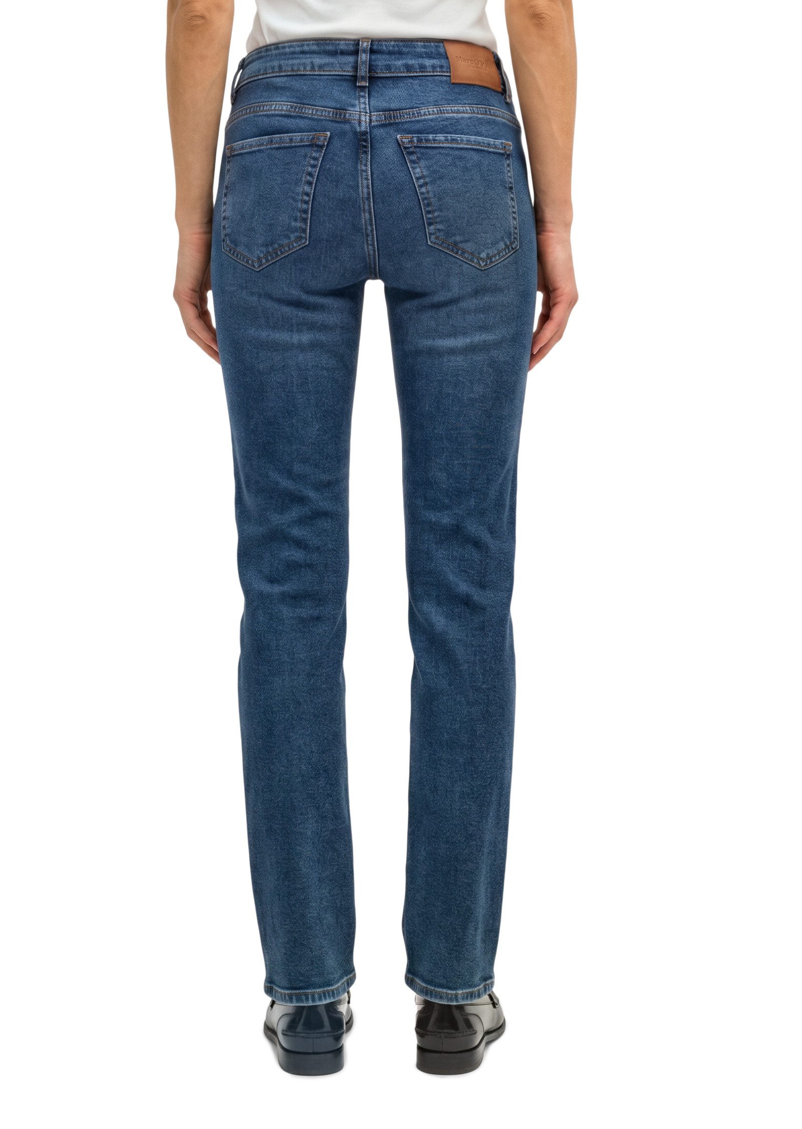 Marc O'Polo Regular-fit-Jeans aus Bio-Baumwolle-Mix
