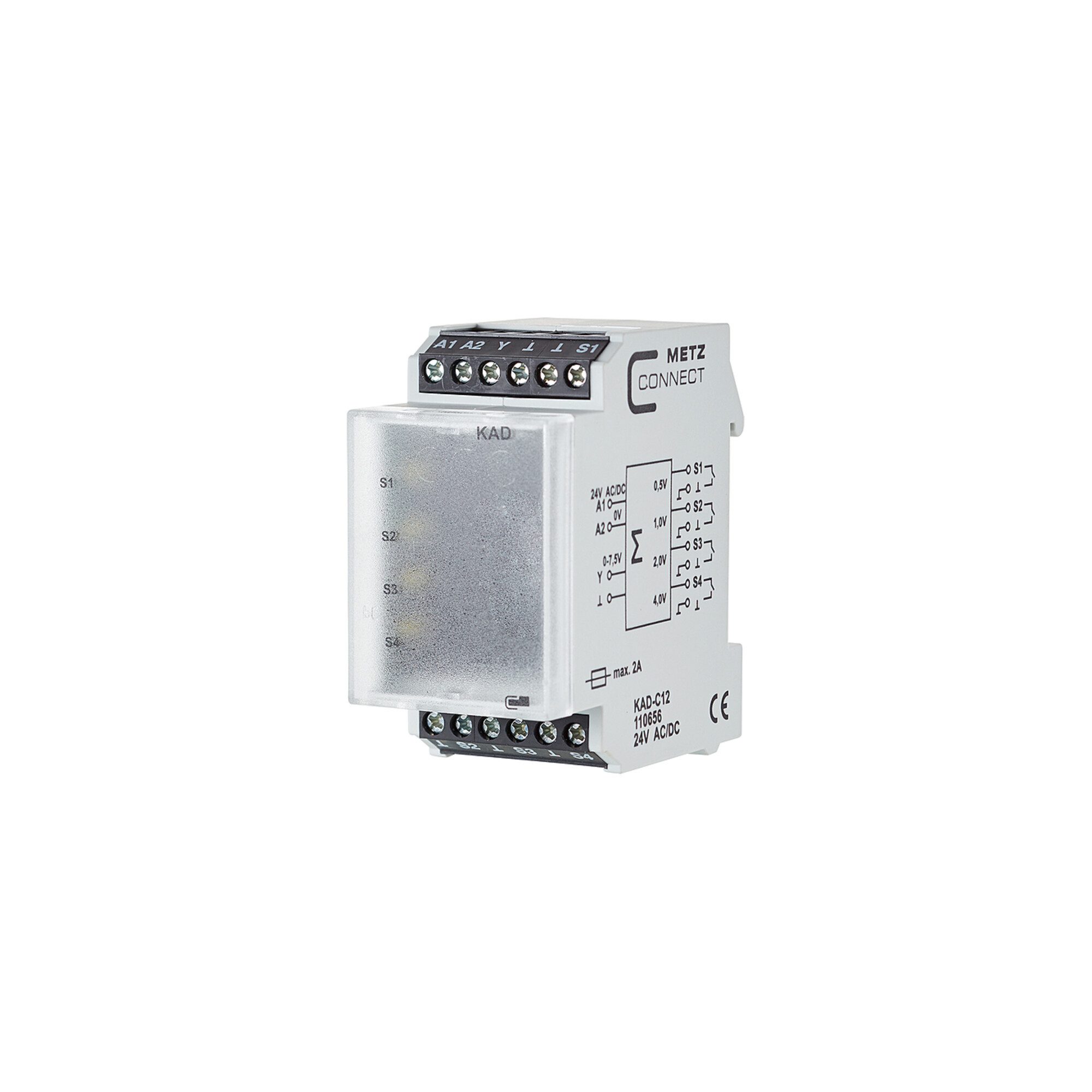 Metz Connect BTR NETCOM Schnittstellenmodul KAD-C12 24ACDC 7,5DC Smart-Home-Steuerelement