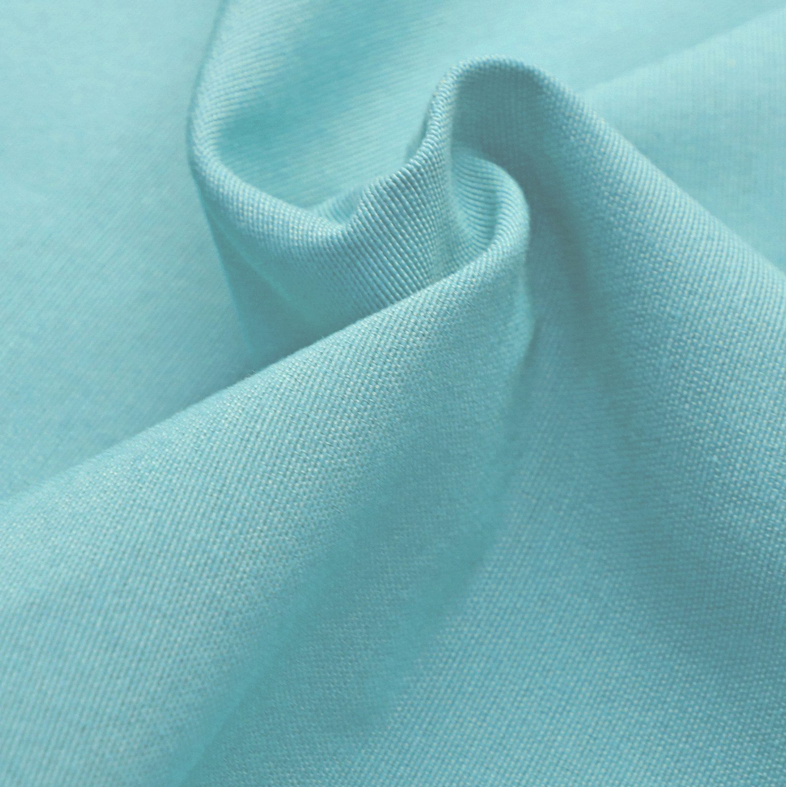 heimtexland Vorhang Dekoschal Baumwolle Fensterdeko Gardine blickdicht (1 St), Schlaufen, blickdicht, Polycotton, Natur I Kräuselband oder Schlaufen I verschiedene Größen