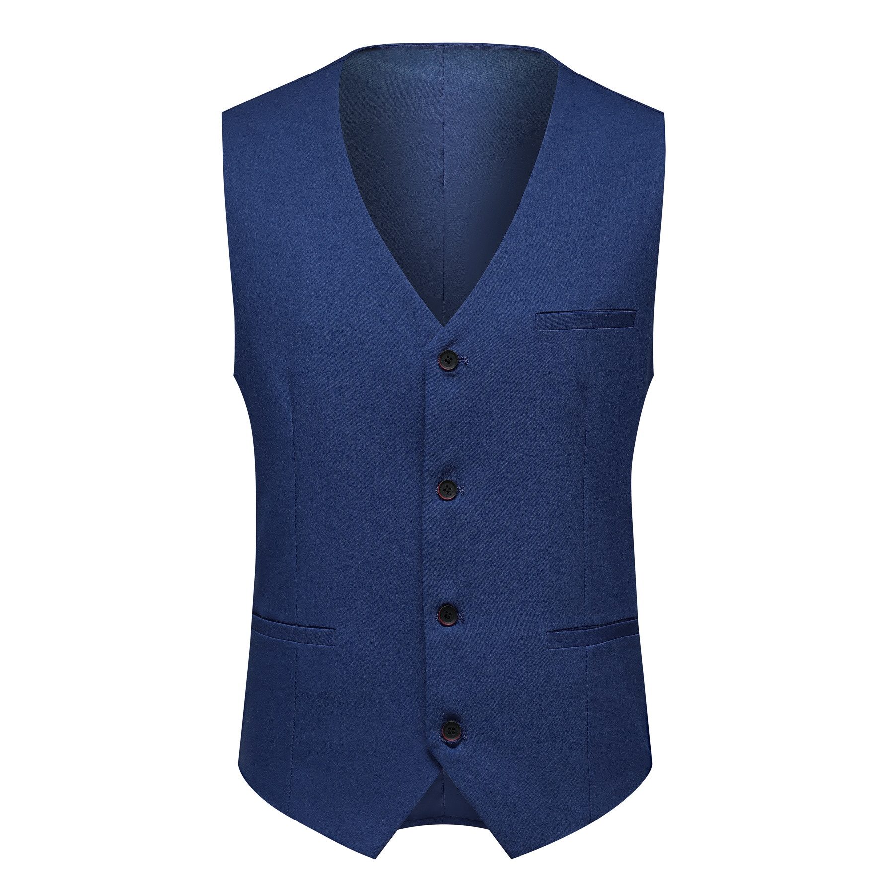 Allthemen Anzug (3 tlg) Herren Slim Fit Hochzeitsanzug komplett 3 teilig Businessoutfit