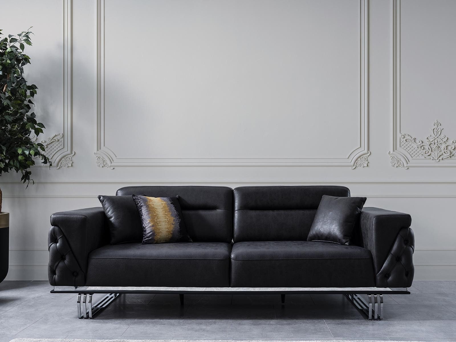 4-Sitzer Luxuriöses Designer-Sofa für das Wohnzimmer, Viersitzer, moderne