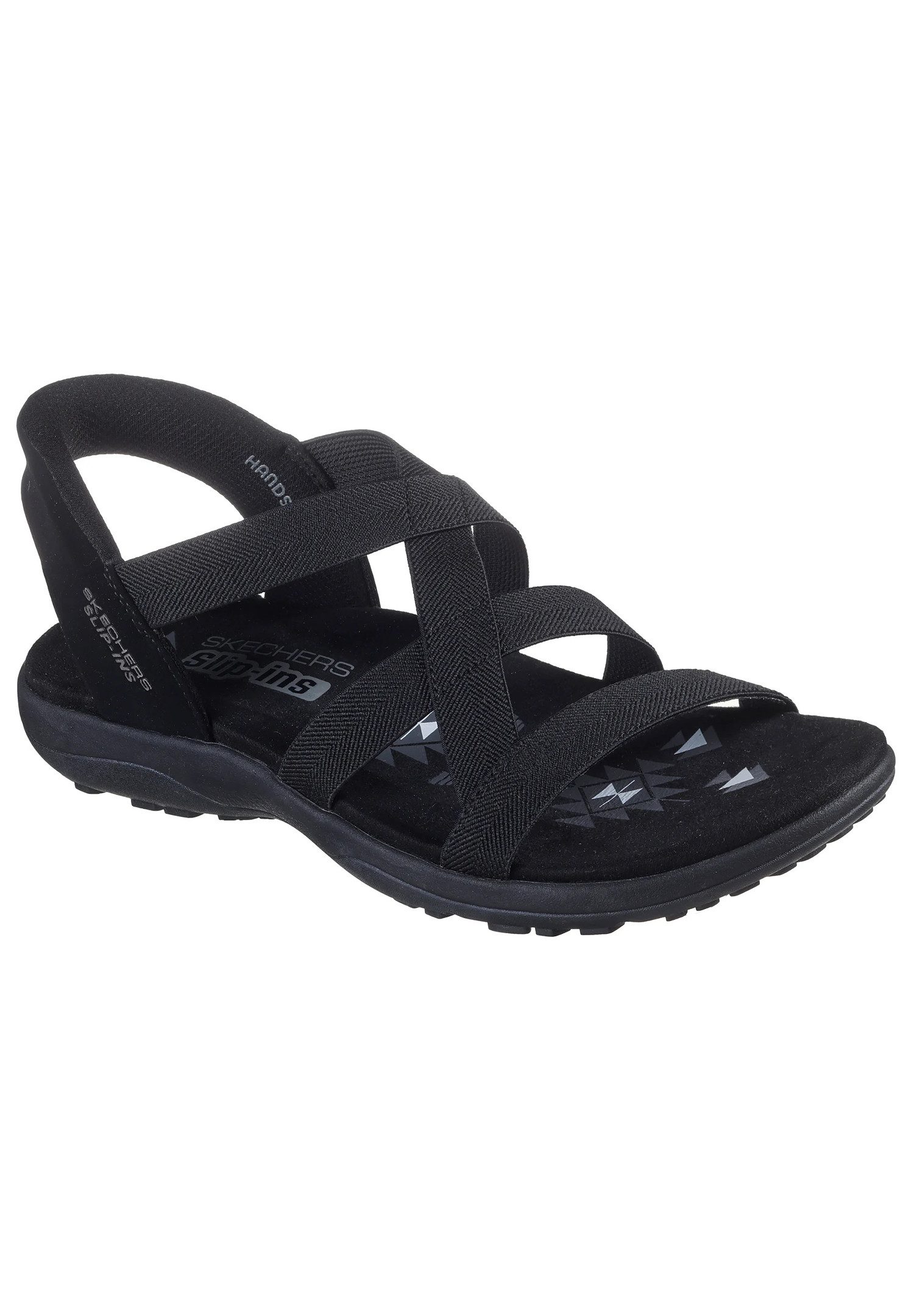 Skechers REGGAE SLIM-STRETCH FLEX Sandale, Flats, günstig online kaufen