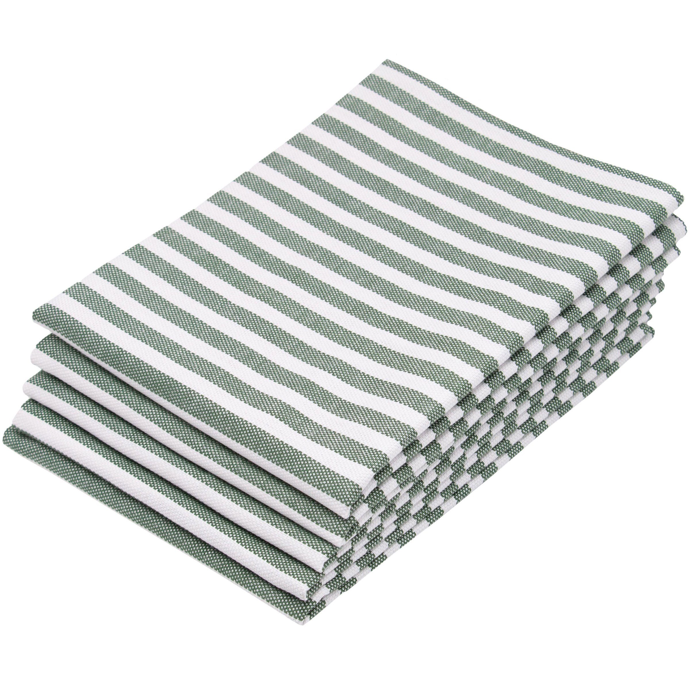 ZOLLNER Geschirrtuch, (Spar-Set, 5-tlg), 50 x 70 cm, 100% Baumwolle, vom Hotelwäschespezialisten