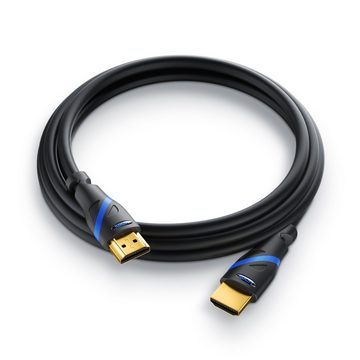 Primewire HDMI-Kabel, 2.1, HDMI Typ A (50 cm), 8k @ 120Hz 4K @ 240Hz, DSC, UHD, HDR, eARC, VRR, 48 Gbit/s - 0,5m