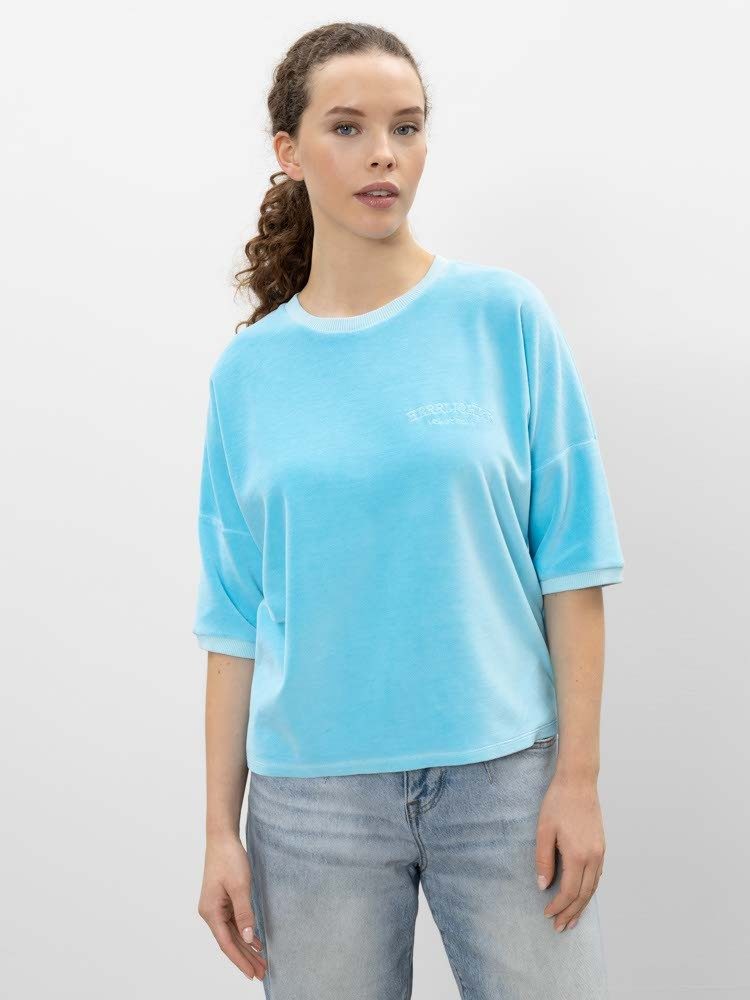 Herrlicher Kurzarmpullover Smila Shortsleeve Überschnittene Schulter günstig online kaufen
