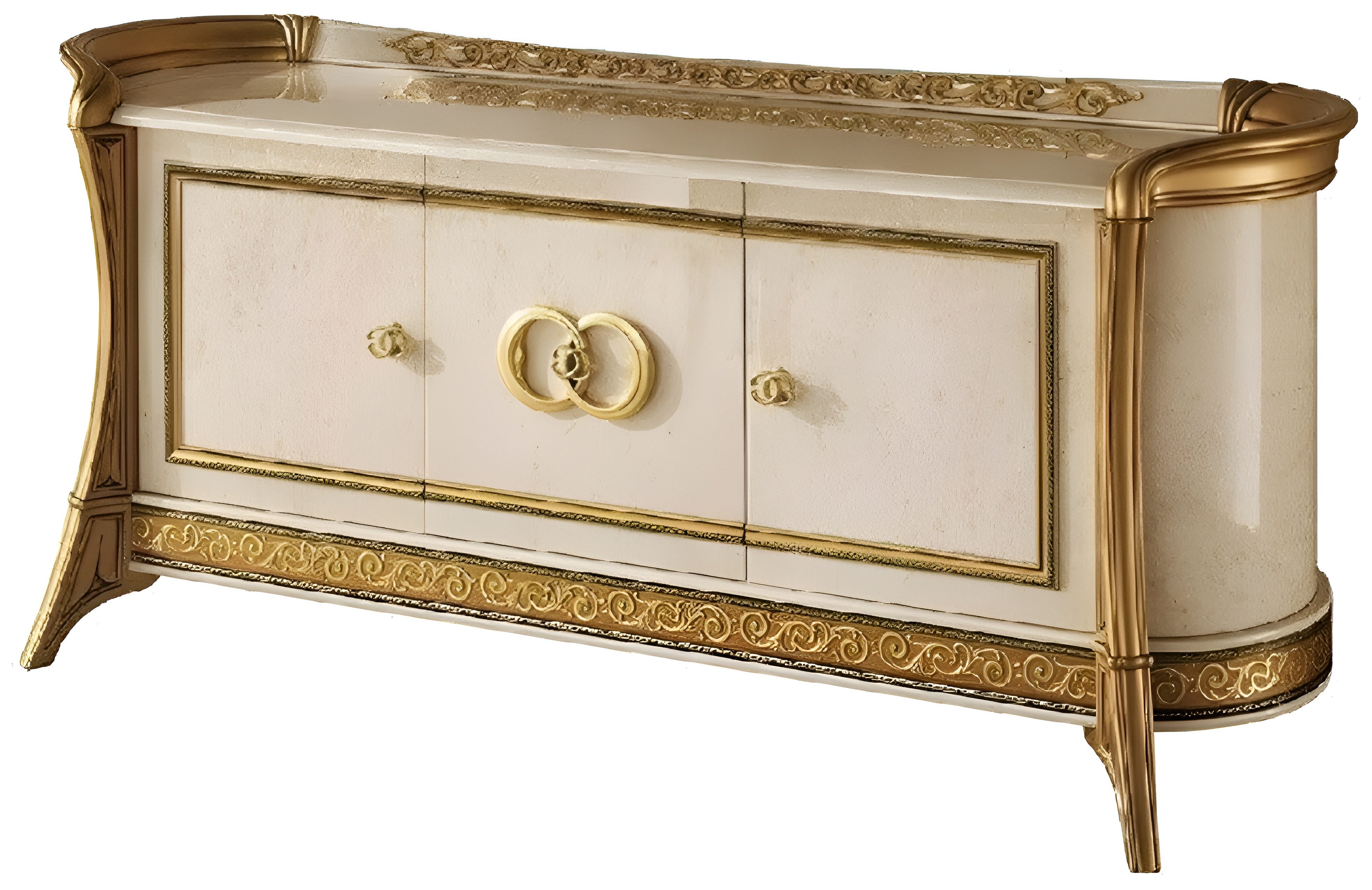 Xlmoebel Kommode Arredoclassic Holzkommode in modernem Design (1 St., Anrichte), Hergestellt in Europa