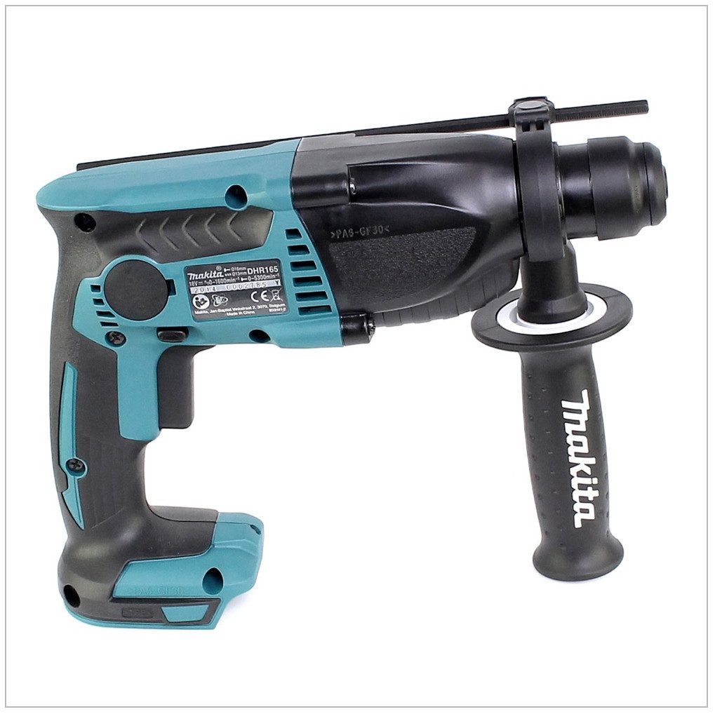 Makita Akku-Bohrhammer DHR 165 Z 18 V Li-Ion Akku Bohrhammer mit 1,3 Joule - Solo