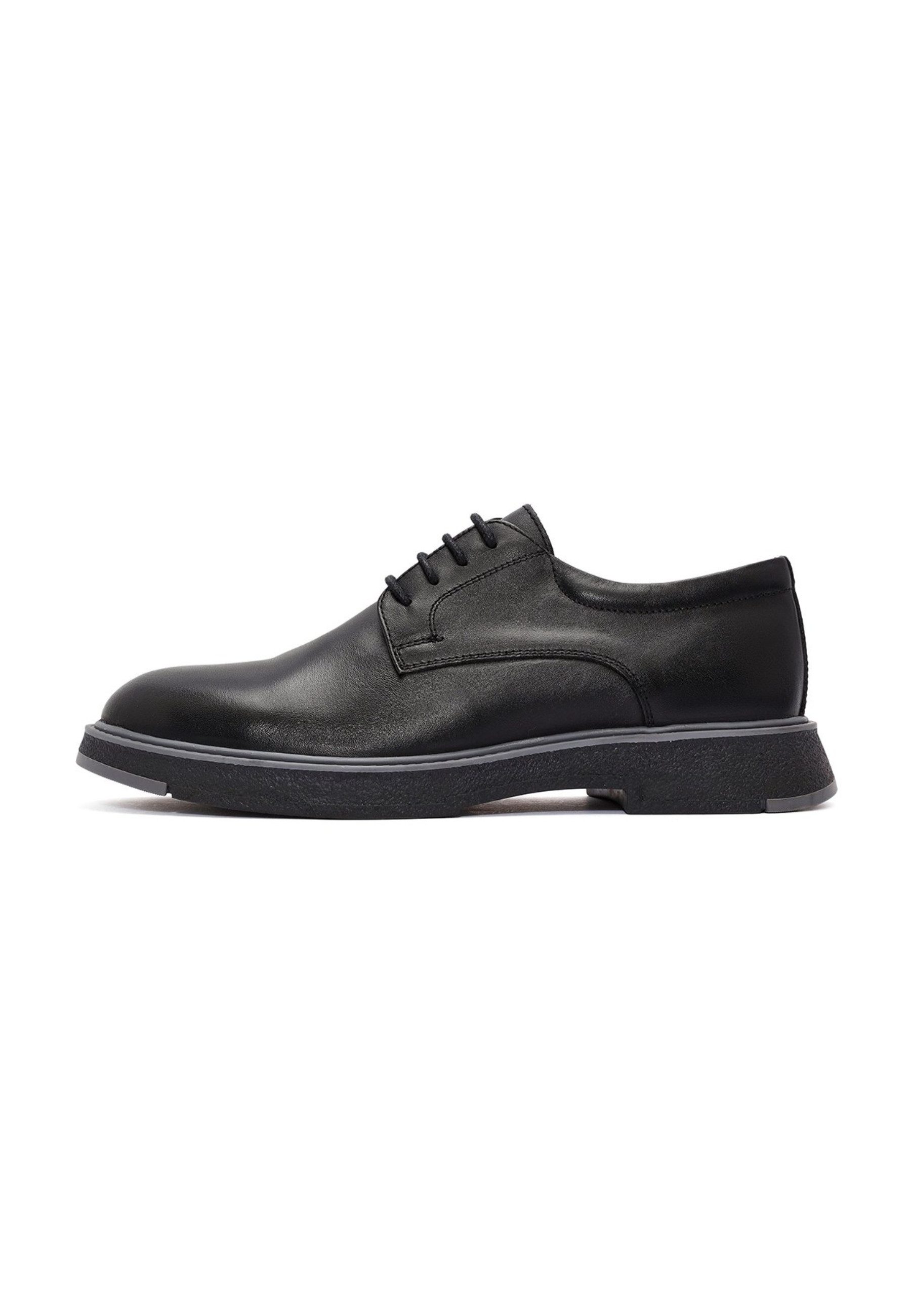 Freizeit-Schnürschuhe aus Leder Schnürschuh