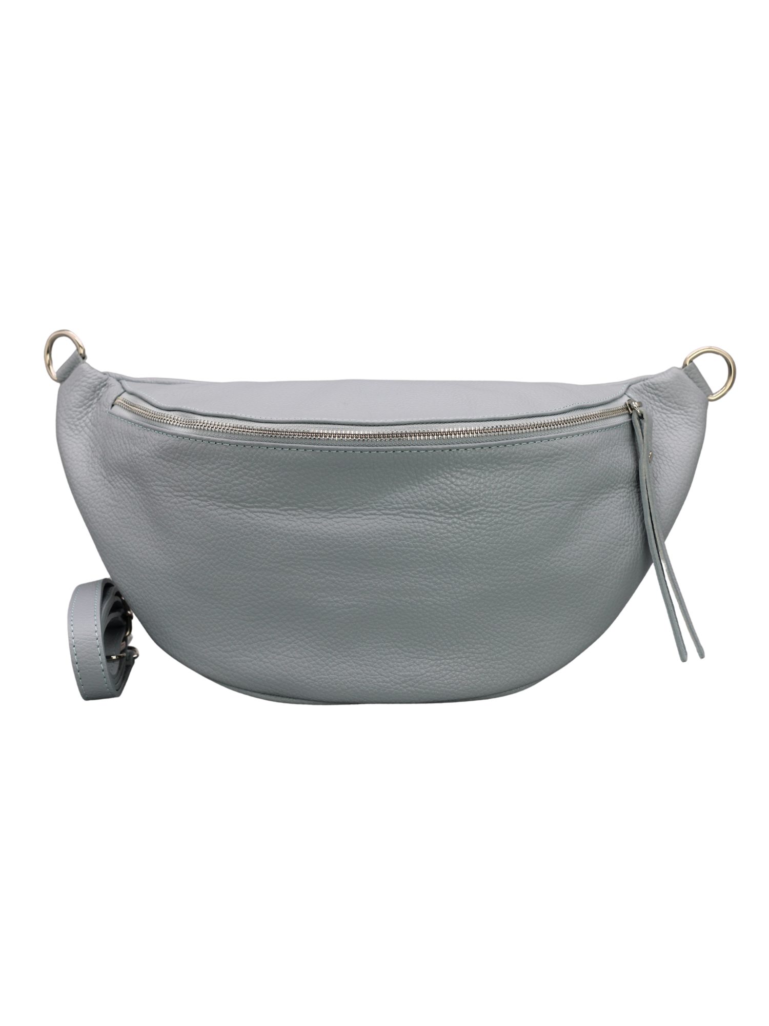 Adel Bags Schultertasche EMMA XL Umhängetasche Crossbody Bag Gürteltasche mit 2 Riemen, echtes Leder, hergestellt in Italien