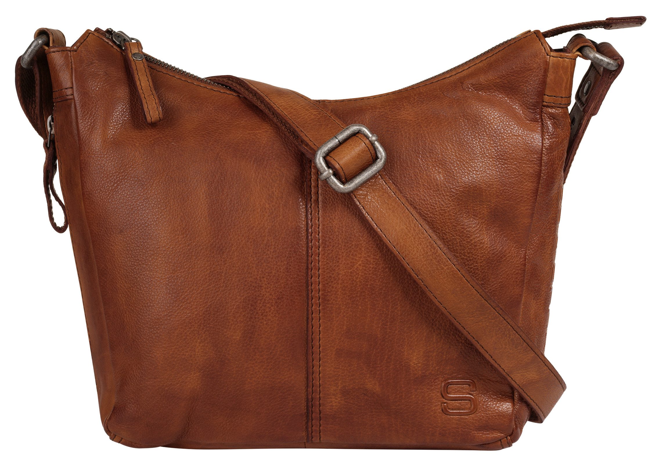 Spikes & Sparrow Umhängetasche, echt Leder günstig online kaufen