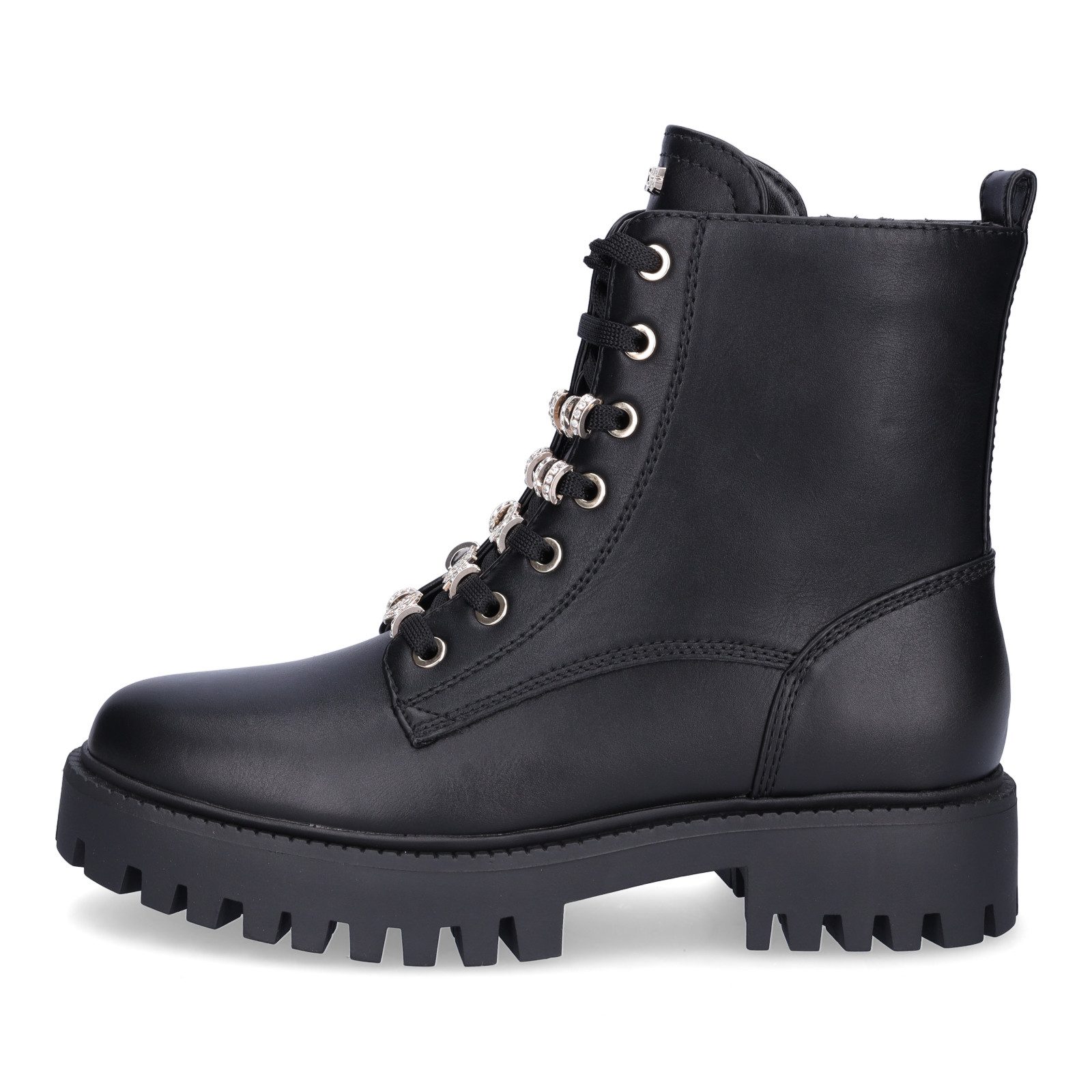 Guess Guess Damen Schnürboot Fiona schwarz Schnürboots günstig online kaufen