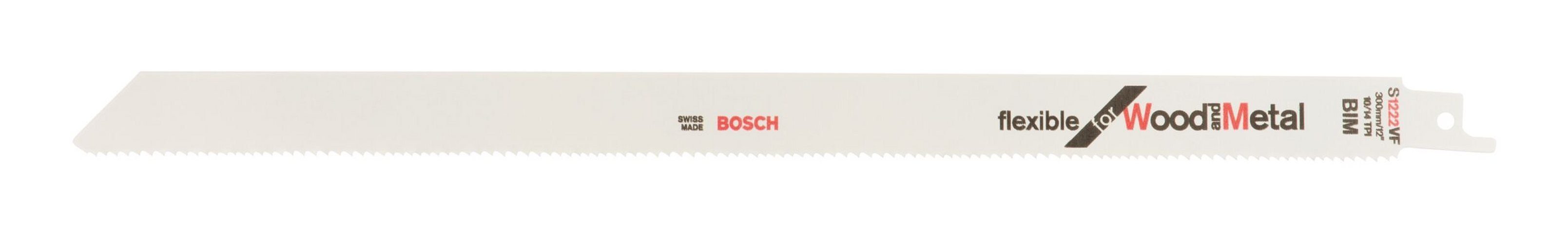 Säbelsägeblatt 2er-Pack Stück), S for BOSCH 1222 and - (2 VF Flexible Wood Metal
