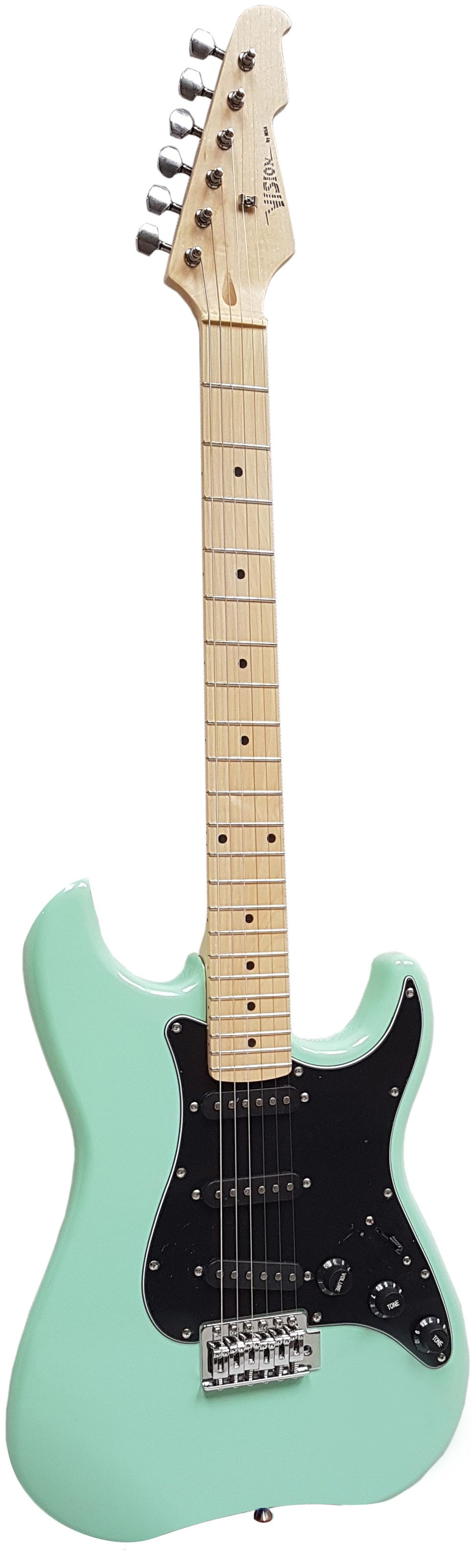 MSA E-Gitarre Elektrogitarre E-Gitarre 3x Singelcoil, Tremolo, elektrische Gitarre MASSIV