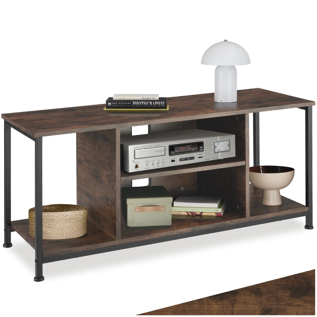 tectake Lowboard TV-Regal, Industrial Style günstig online kaufen