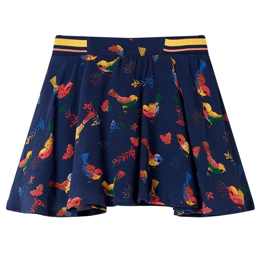 Skaterrock Kinderrock Marineblau 140