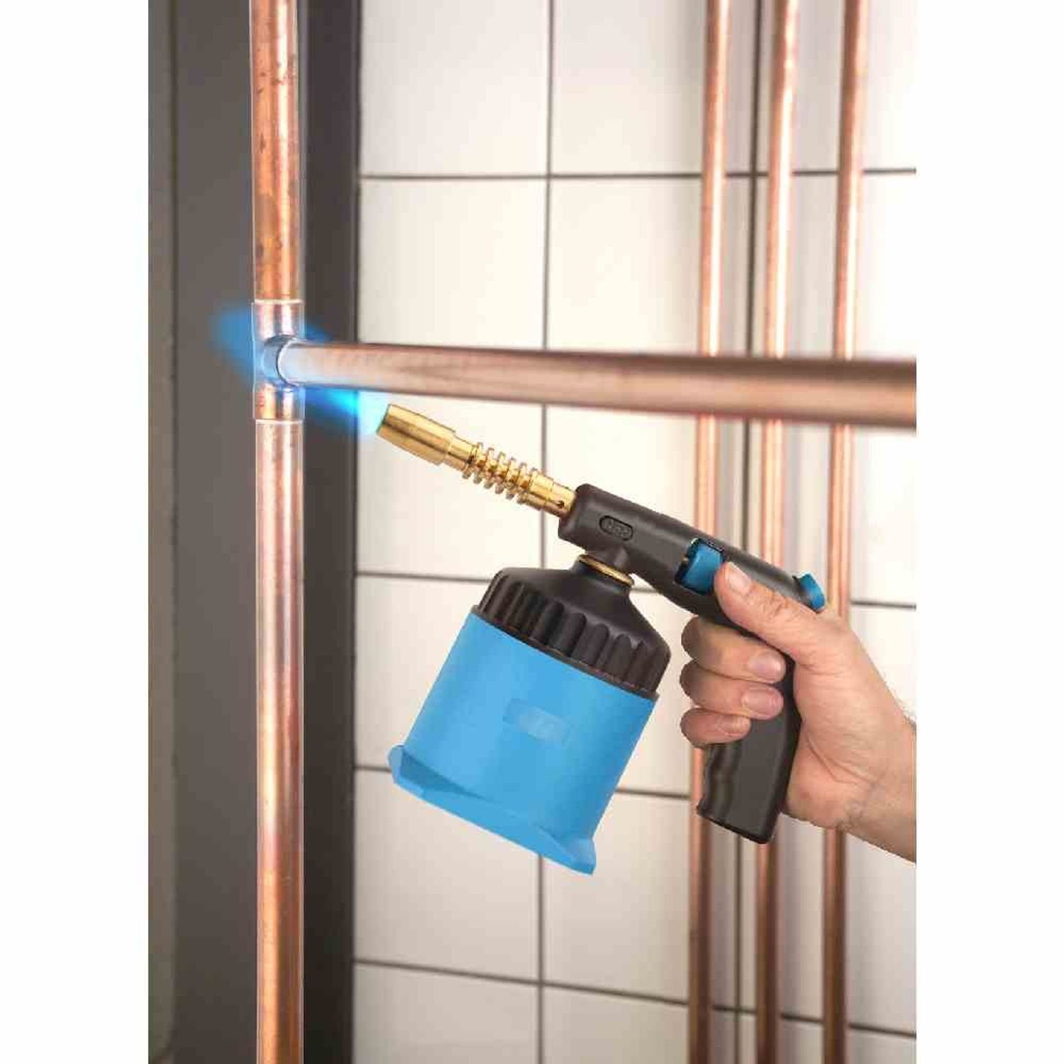 CFH Lötkolben Lötlampe PZ 5000 + Kartusche Lötbrenner Bunsenbrenner Lötgeräte Werkze