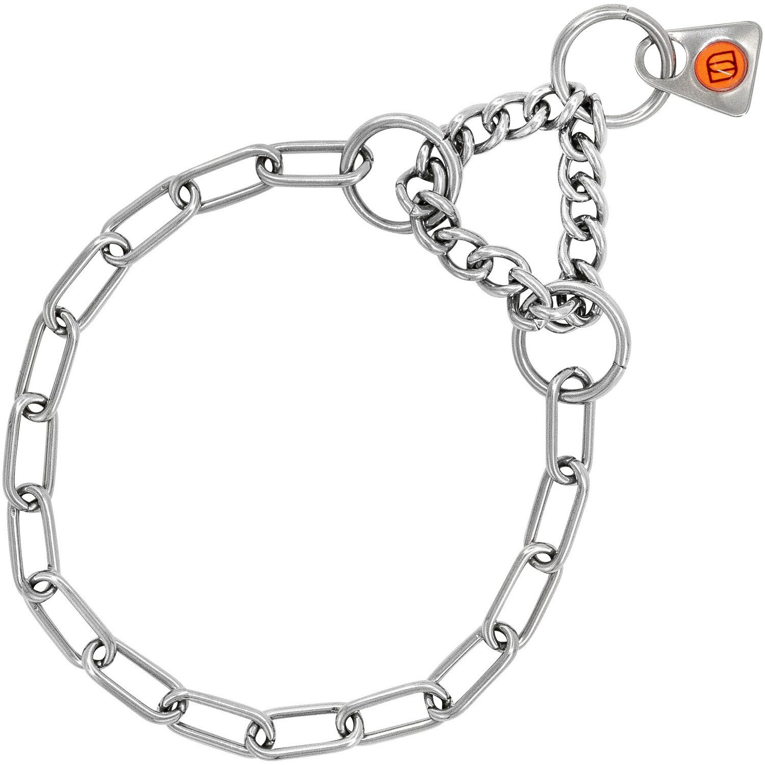 SPRENGER Hunde-Halsband Halskette mit Zugbegrenzung – lange Glieder