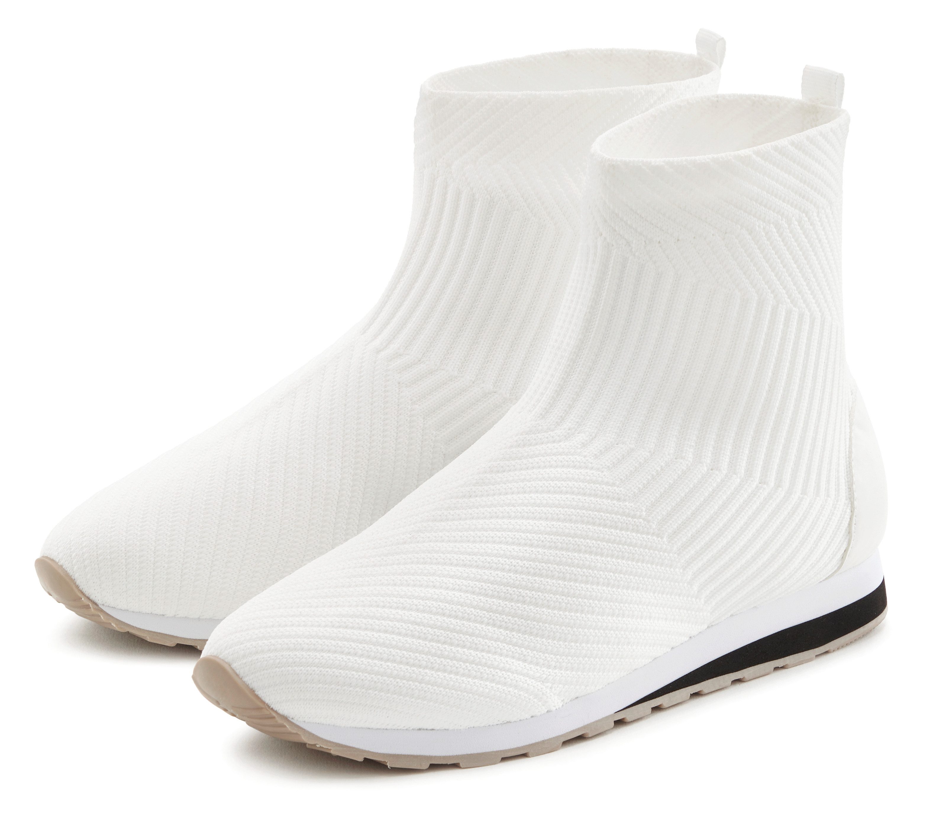 Vivance Sneaker Stiefelette aus elastischem Material, zum Reinschlüpfen VEG günstig online kaufen