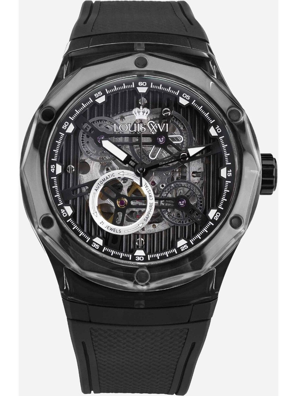 LOUIS XVI Automatikuhr Louis XVI LXVI3884 Herrenuhr La Lumière Automatik 45mm 5ATM Louis XVI LXVI3884 Herrenuhr La Lumière Automatik 45mm 5ATM