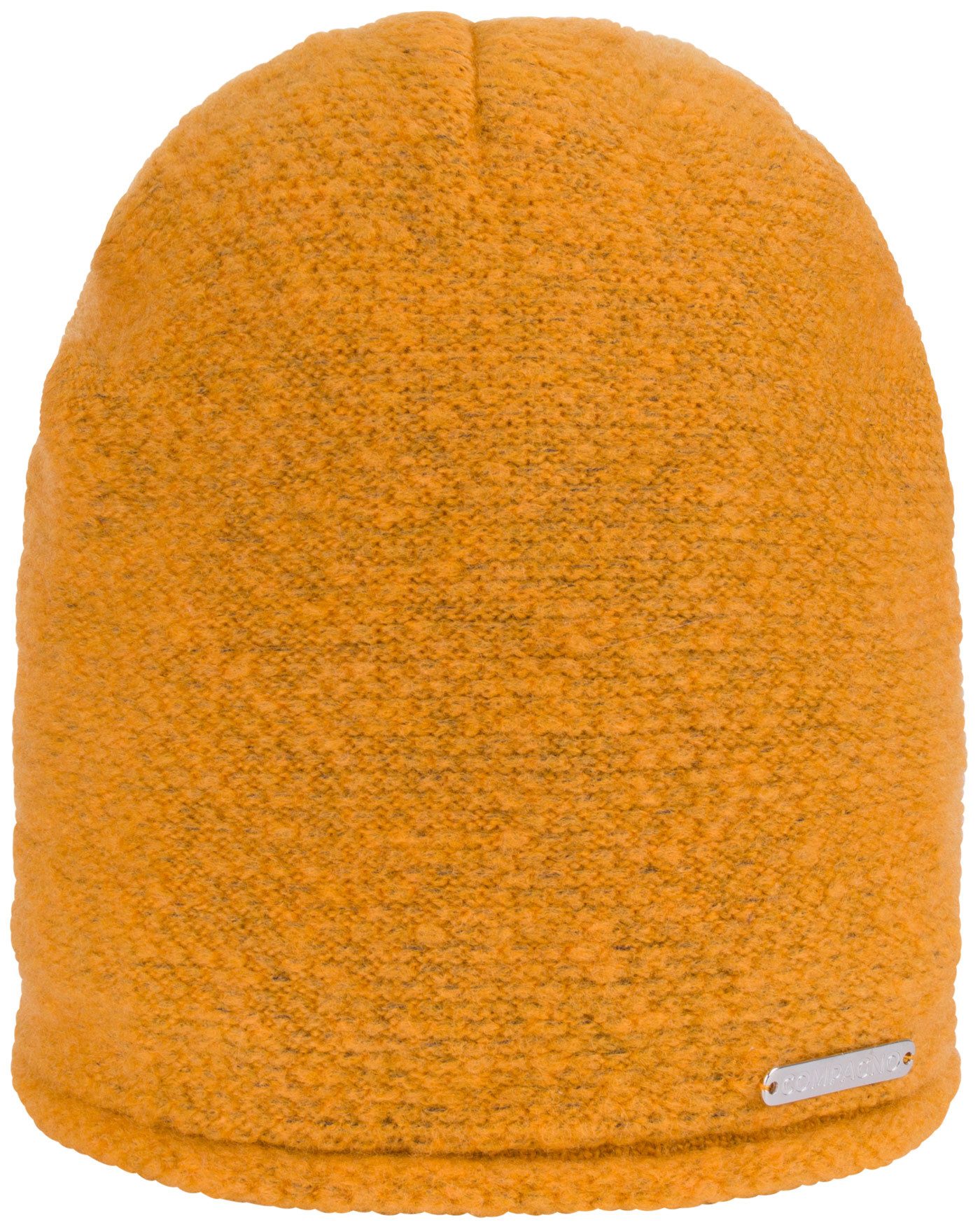 compagno Strickmütze (1-St) Klassische Beanie Wintermütze Strickmütze Damen gefüttert Fleece