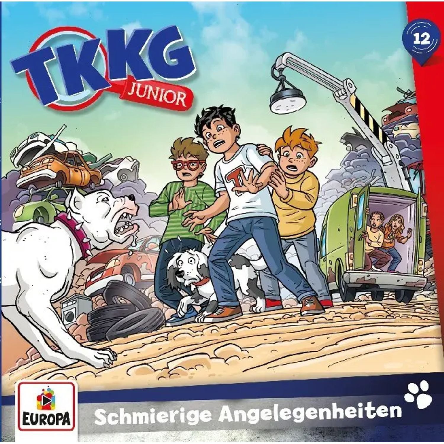 United Soft Media Hörspiel TKKG Junior - Schmierige Angelegenheiten.Tl.12,1 Audio-CD