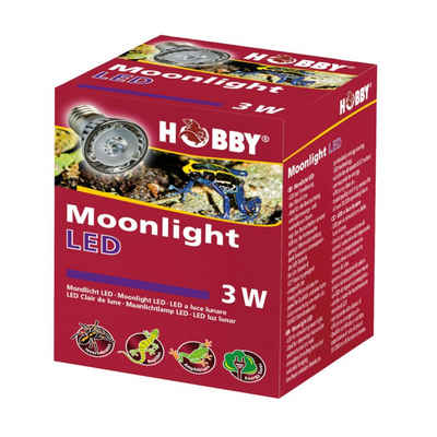 HOBBY Terrarienleuchte »Moonlight LED, Mondlicht Strahler - 3W«
