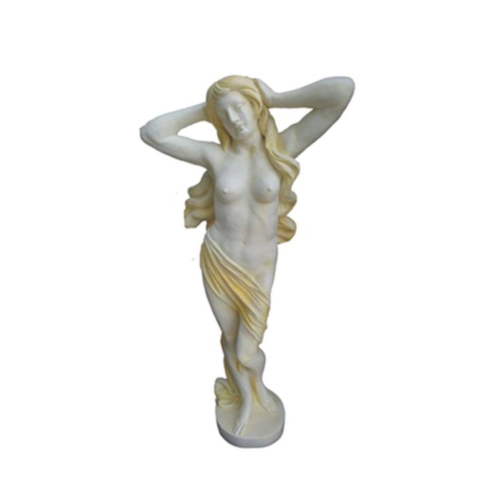 JVmoebel Skulptur Deko Figur Statue Skulptur 148x71 cm Figuren Statuen Skulpturen Frau Brust R110