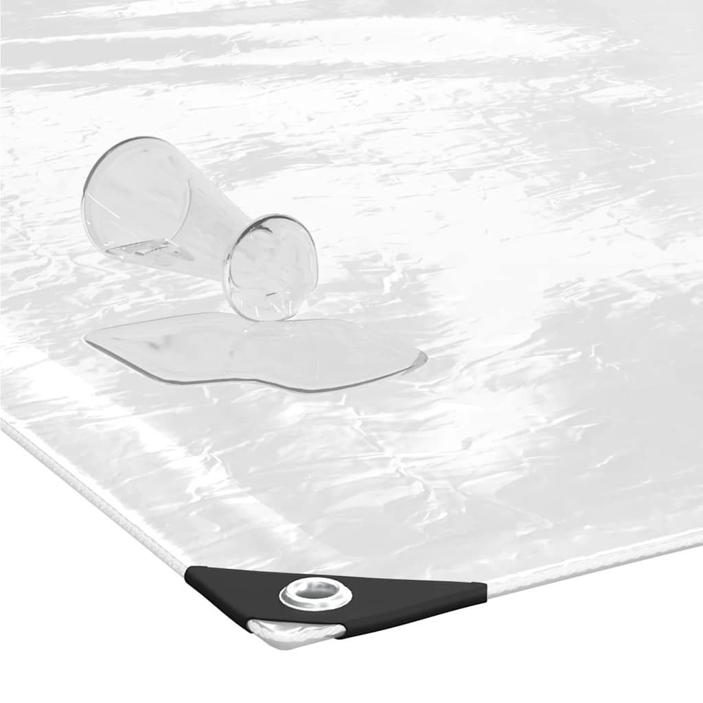 vidaXL Schutzplane Pflanzenabdeckung mit Ösen 1x4 m PVC