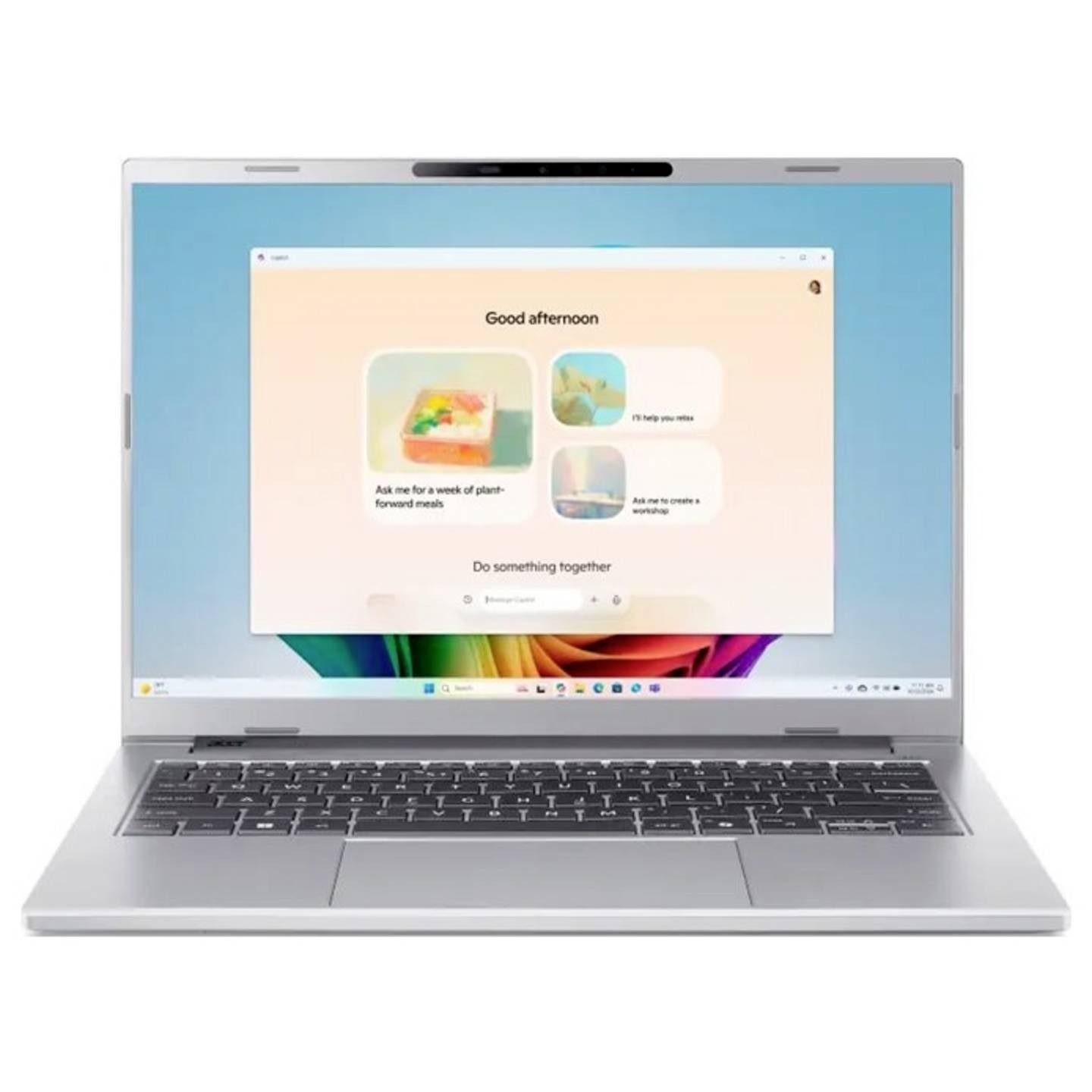 Acer Aspire 14 AI OLED Laptop AMD Ryzen AI 5 330 16GB 1TB SSD Win 11 Home Notebook (35,6 cm/14 Zoll, AMD Ryzen AI 5 330, Radeon 820M, 16 GB, 1000 GB SSD, 100% DCI-P3 True Black HDR 500 OLED Display, HDMI 2.1)