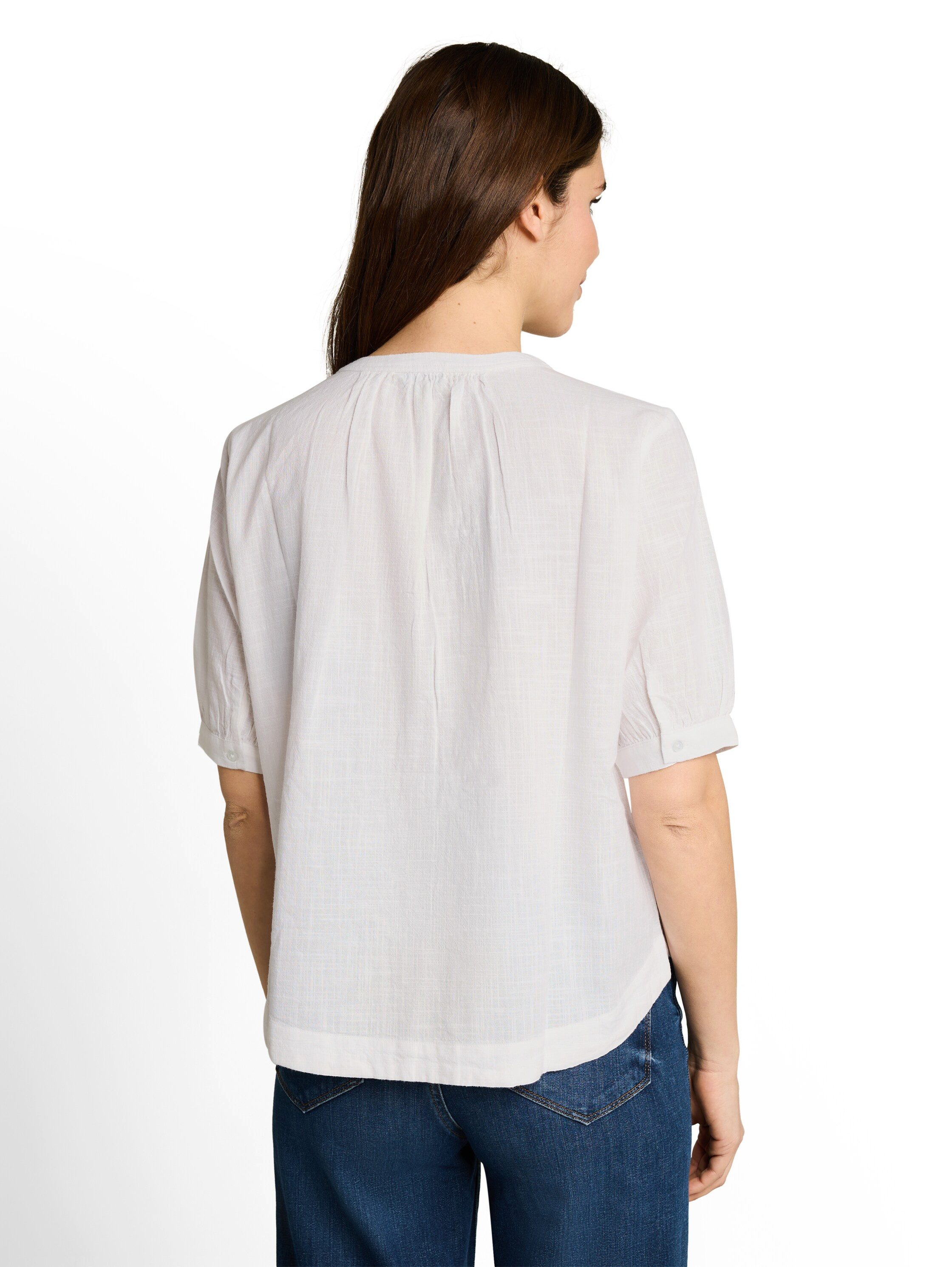 TOM TAILOR Klassische Bluse Regular mit Muster