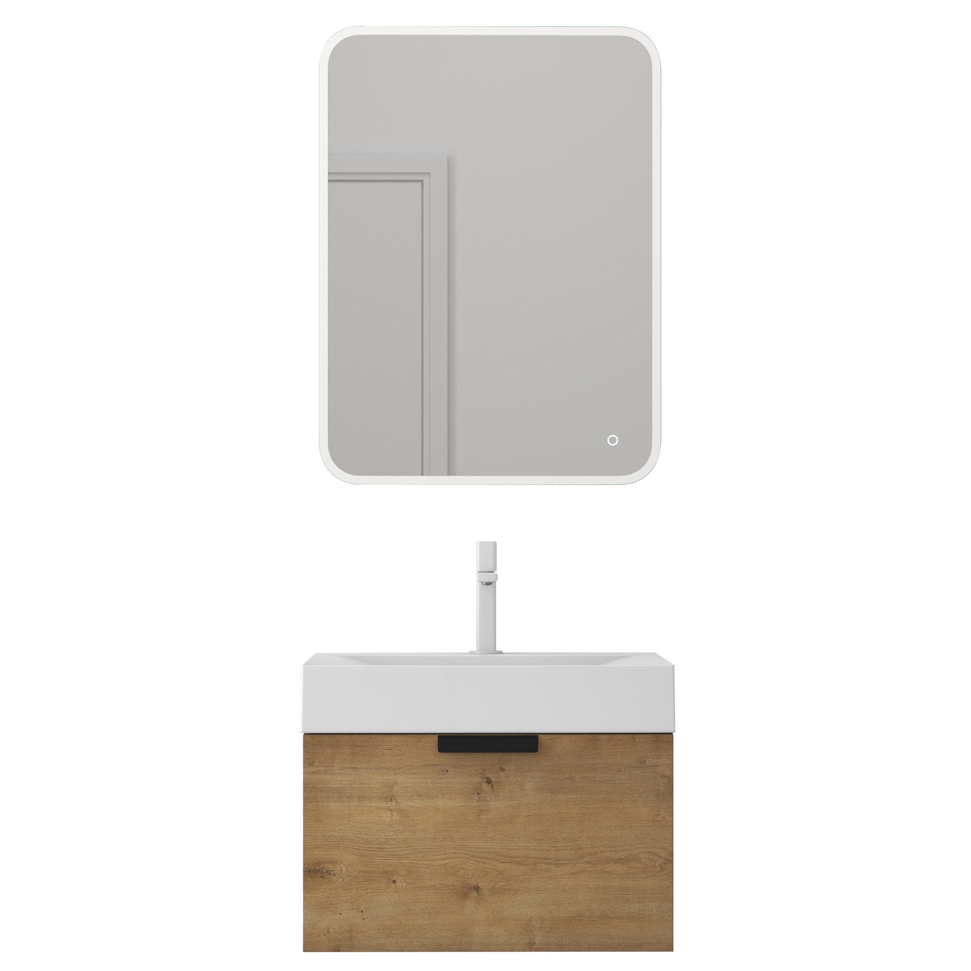 doporro Badmöbel-Set Design Waschtisch-Unterschrank Soft-Close Badschrank-S günstig online kaufen