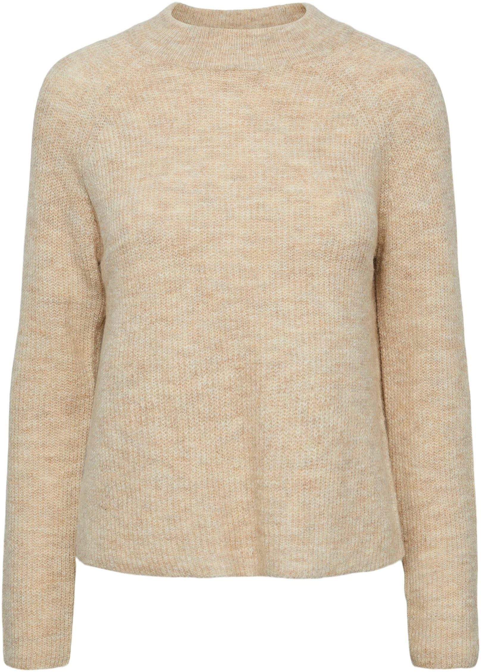 pieces Rundhalspullover PCELLEN LS O-NECK KNIT günstig online kaufen