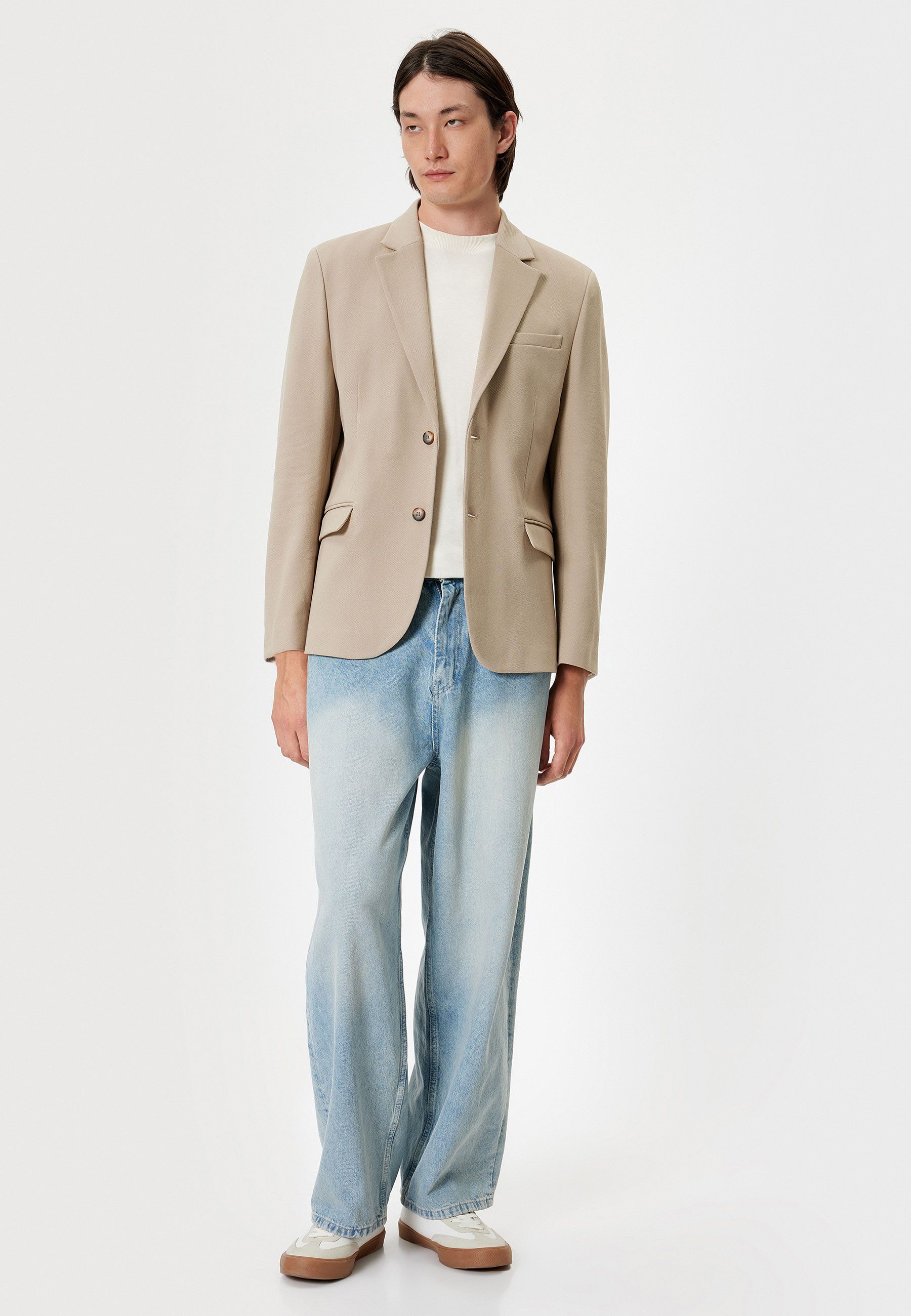 Koton Jackenblazer Slim Mono Kragen
