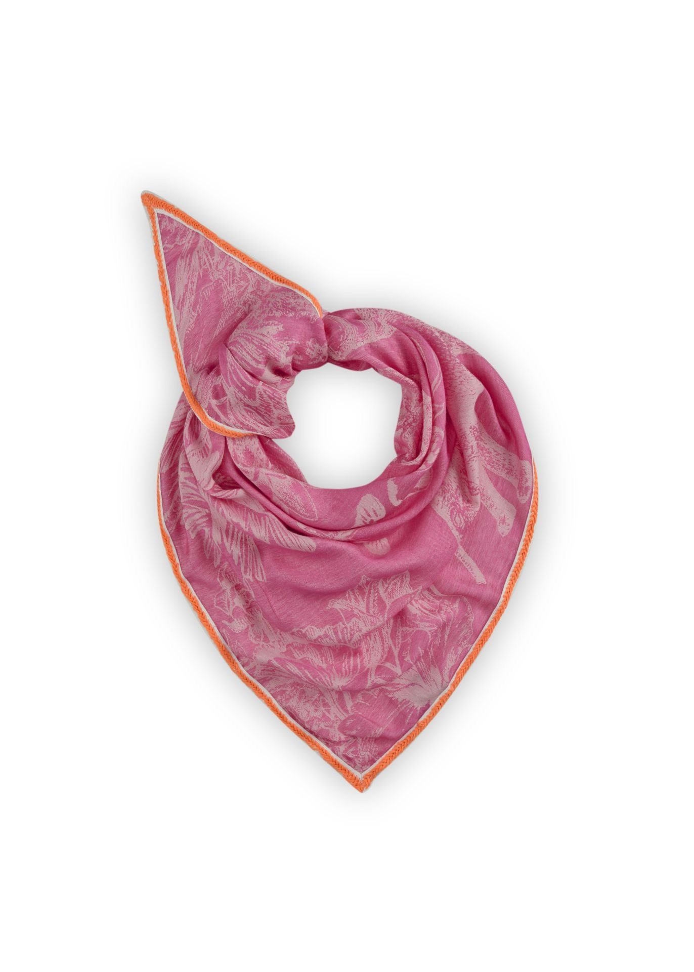 Codello Dreieckstuch Codello Dreieckstuch mit Dschungelmptiven in blau oder pink