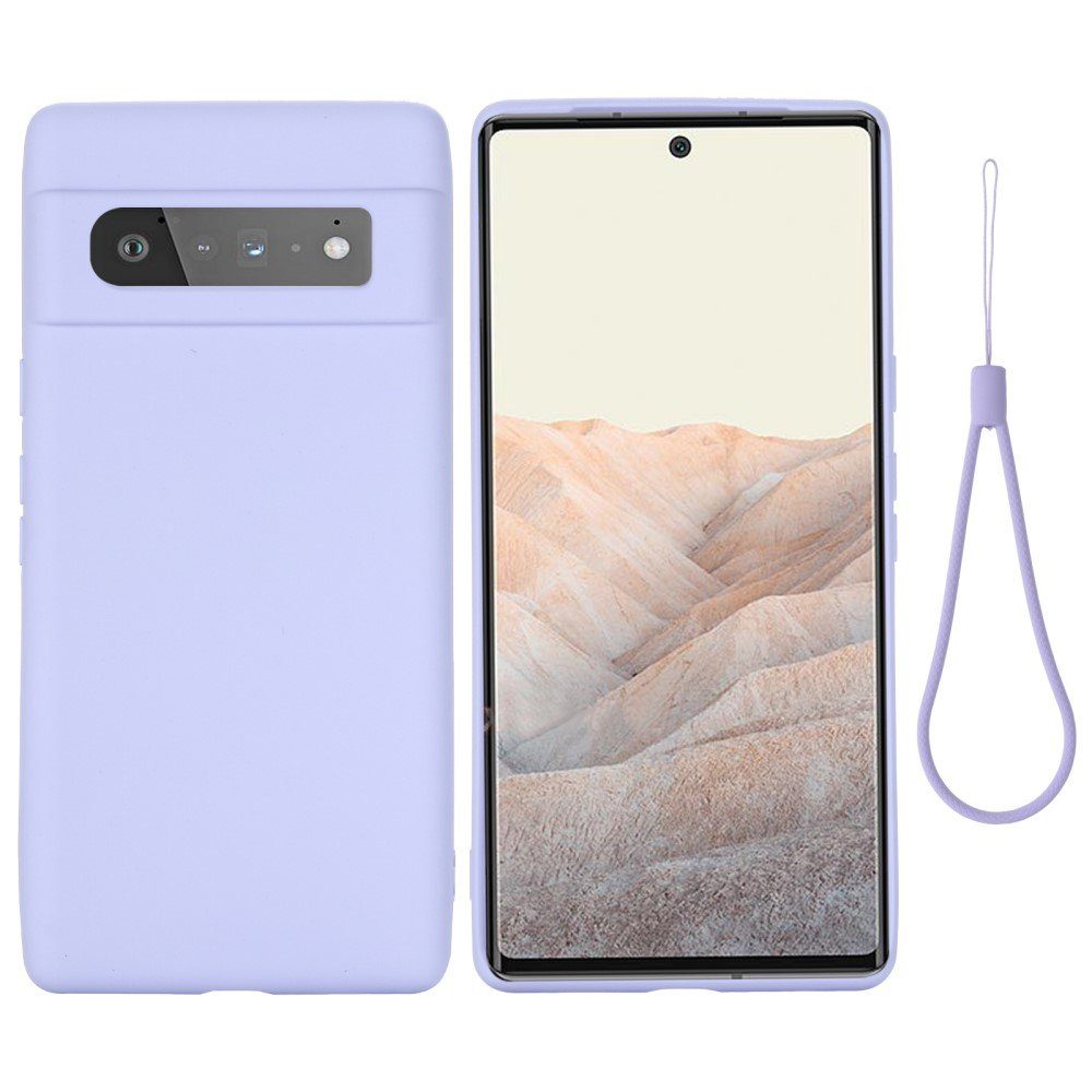 CoverKingz Handyhülle Hülle für Google Pixel 6 Pro Handyhülle Silikon Case Cover Bumper 17,02cm (6,7 Zoll), Schutzhülle Handyhülle Silikoncover Softcase farbig