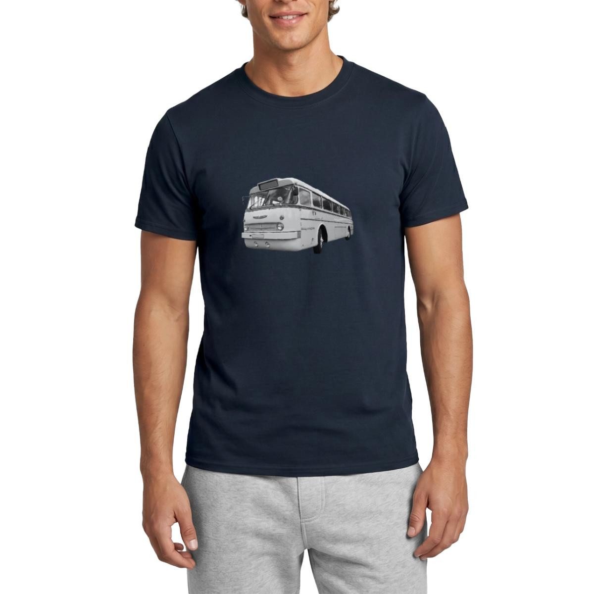 T-Shirt DDR Bus, Oldtimer Männer T-Shirt
