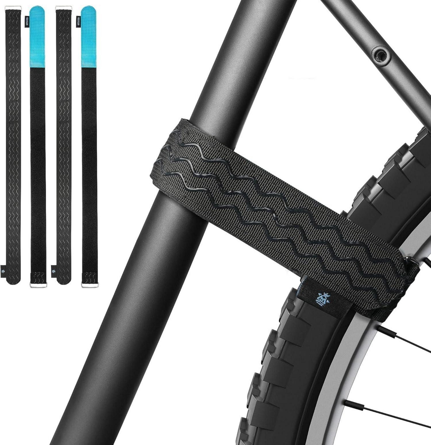 Fahrradständer Fahrradträger Gurte 4 Stück Transport Lagerung Zubehör Fixieren Rahmen