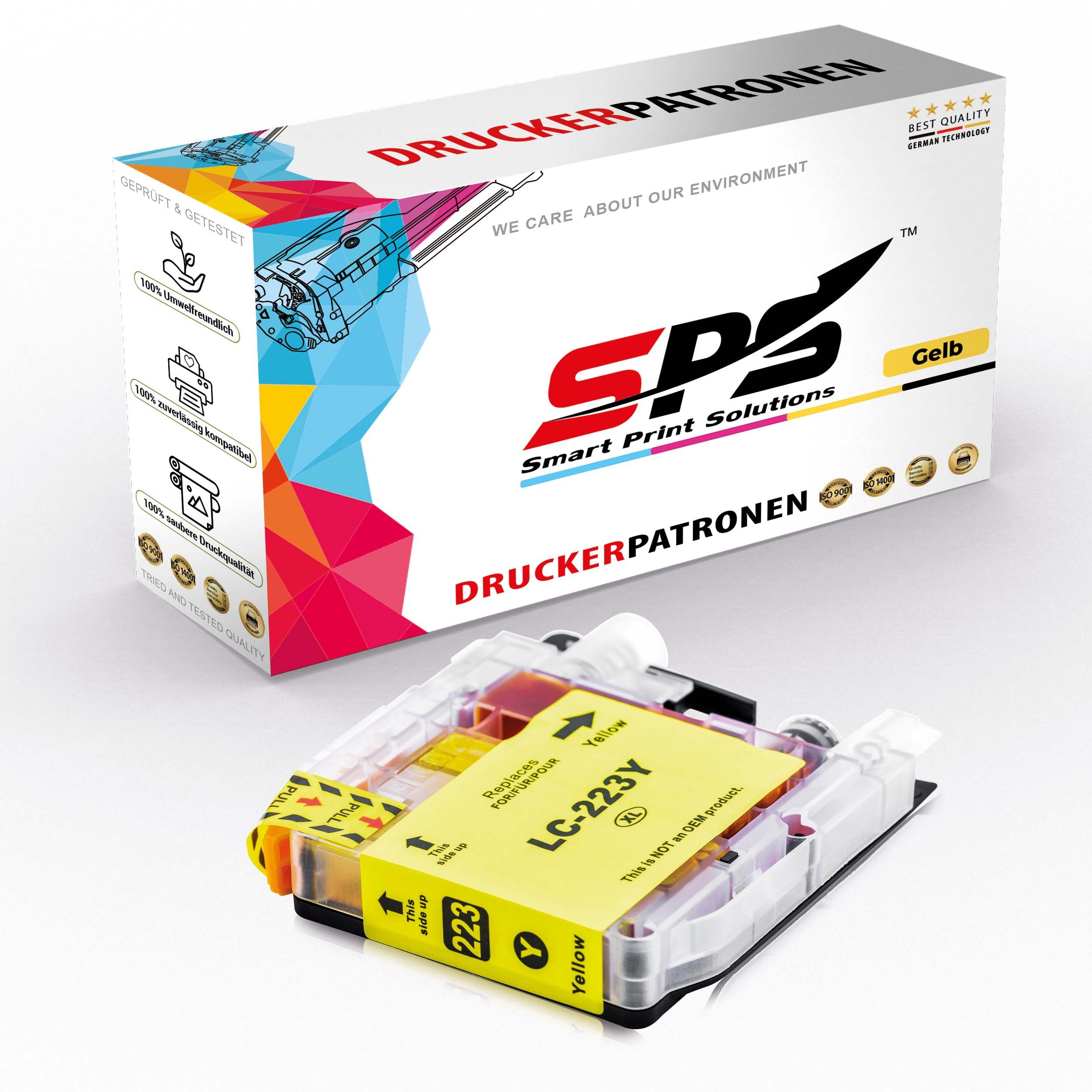 SPS Kompatible Tintenpatronen für Brother - LC-223, BCYM Tintenpatrone (1er Pack, 1-tlg)