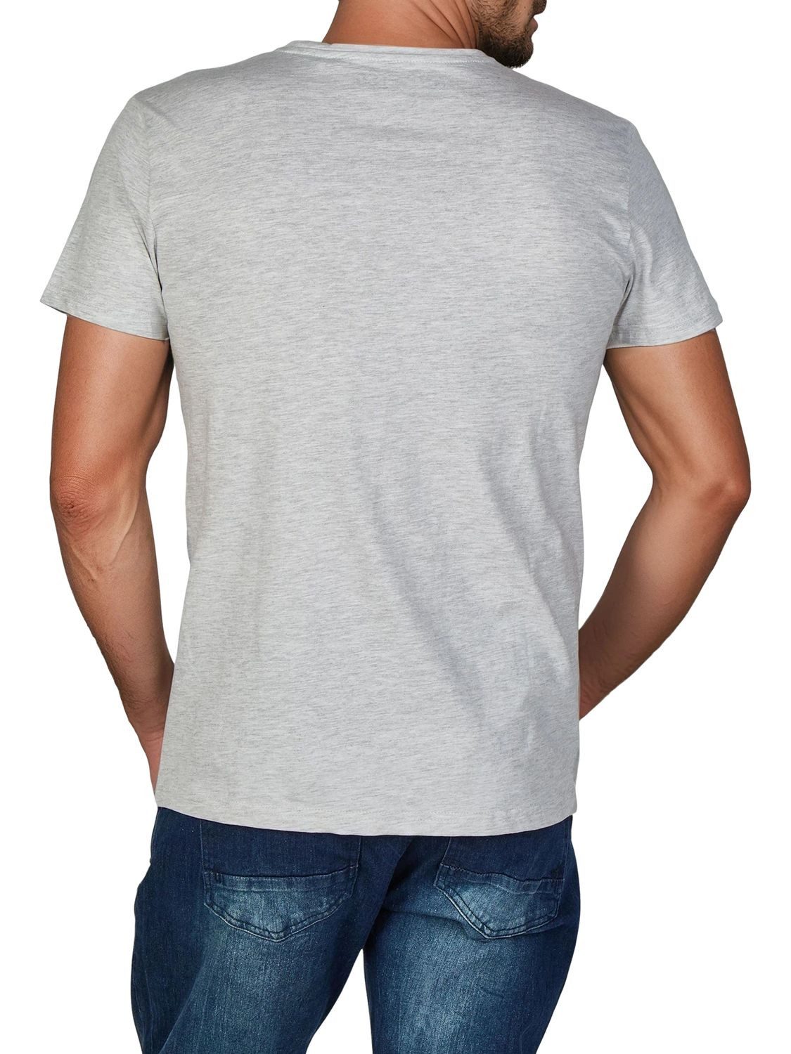 riverso T-Shirt Herren Fotoprintshirt RIVLukas Regular Fit (1-tlg) Kurzarm günstig online kaufen