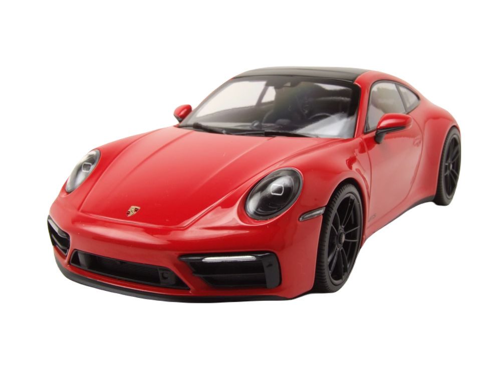 Minichamps Modellauto Porsche 911 Carrera 4 GTS 2020 rot, Maßstab 1:18