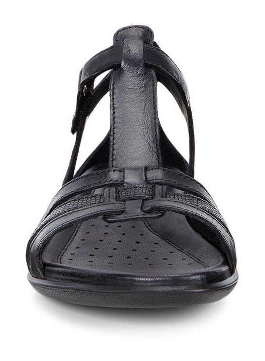 Ecco FLASH Riemchensandale, Sommerschuh, Sandalette, Klettschuh, im Metallic-Look
