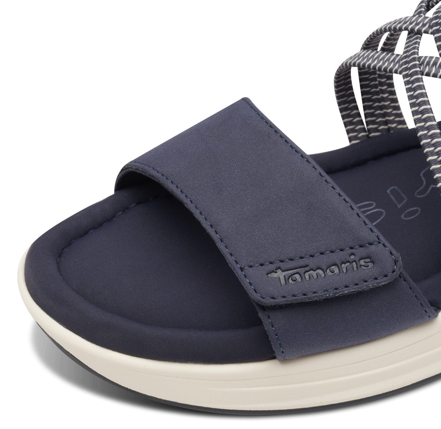 Tamaris Keilsandalette, Plateau, Bequemschuh, Sandale mit elastischen, über günstig online kaufen