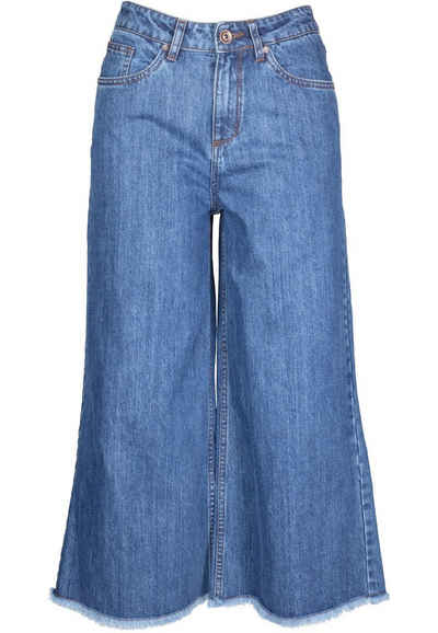 URBAN CLASSICS Bequeme Jeans Urban Classics Damen Ladies Denim Culotte (1-tlg)