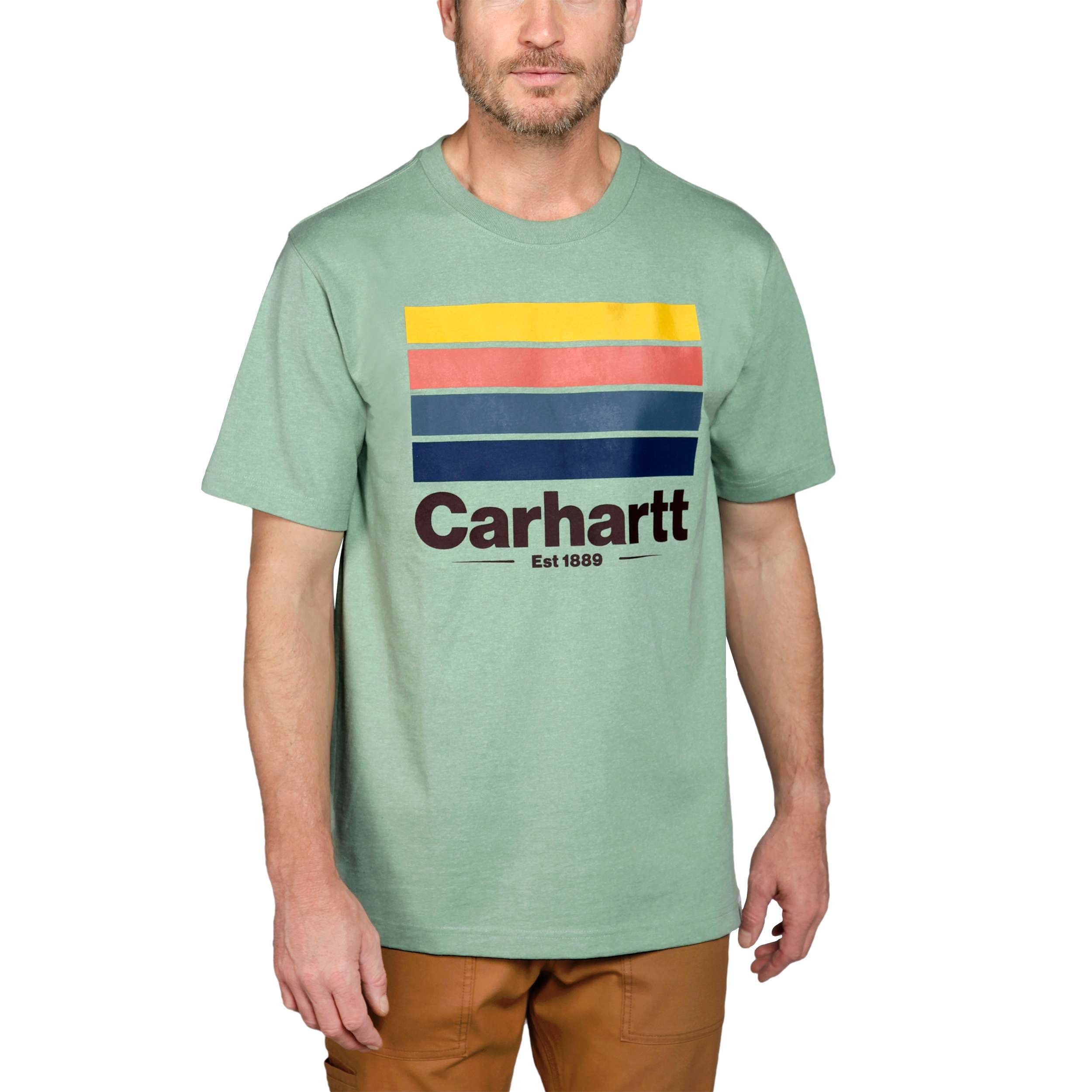 Carhartt T-Shirt Carhartt LINE GRAPHIC S/S T-SHIRT 105910 (1-tlg)