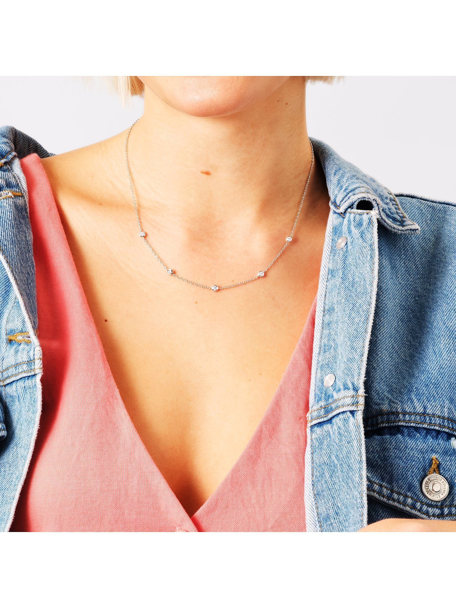 Esprit Silberkette ESPRIT Damen-Kette 92... Esprit Silberkette ESPRIT Damen-Kette 92...