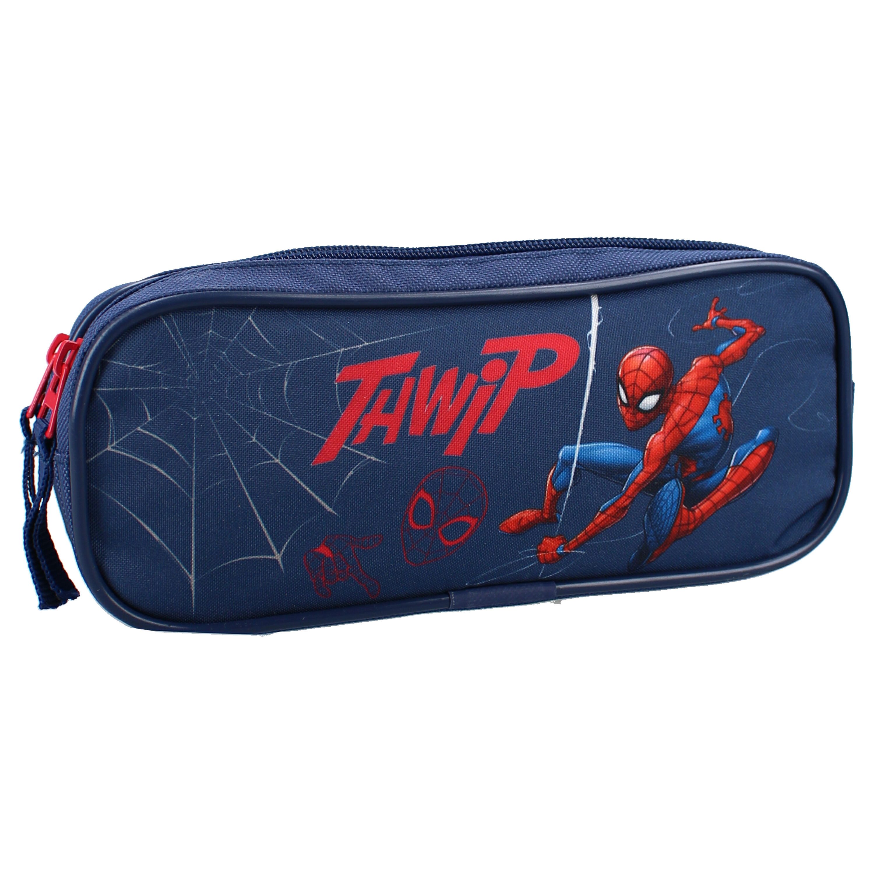 Federtasche Spiderman Federtasche Thwip mit Reißverschluss perfekt für Schule