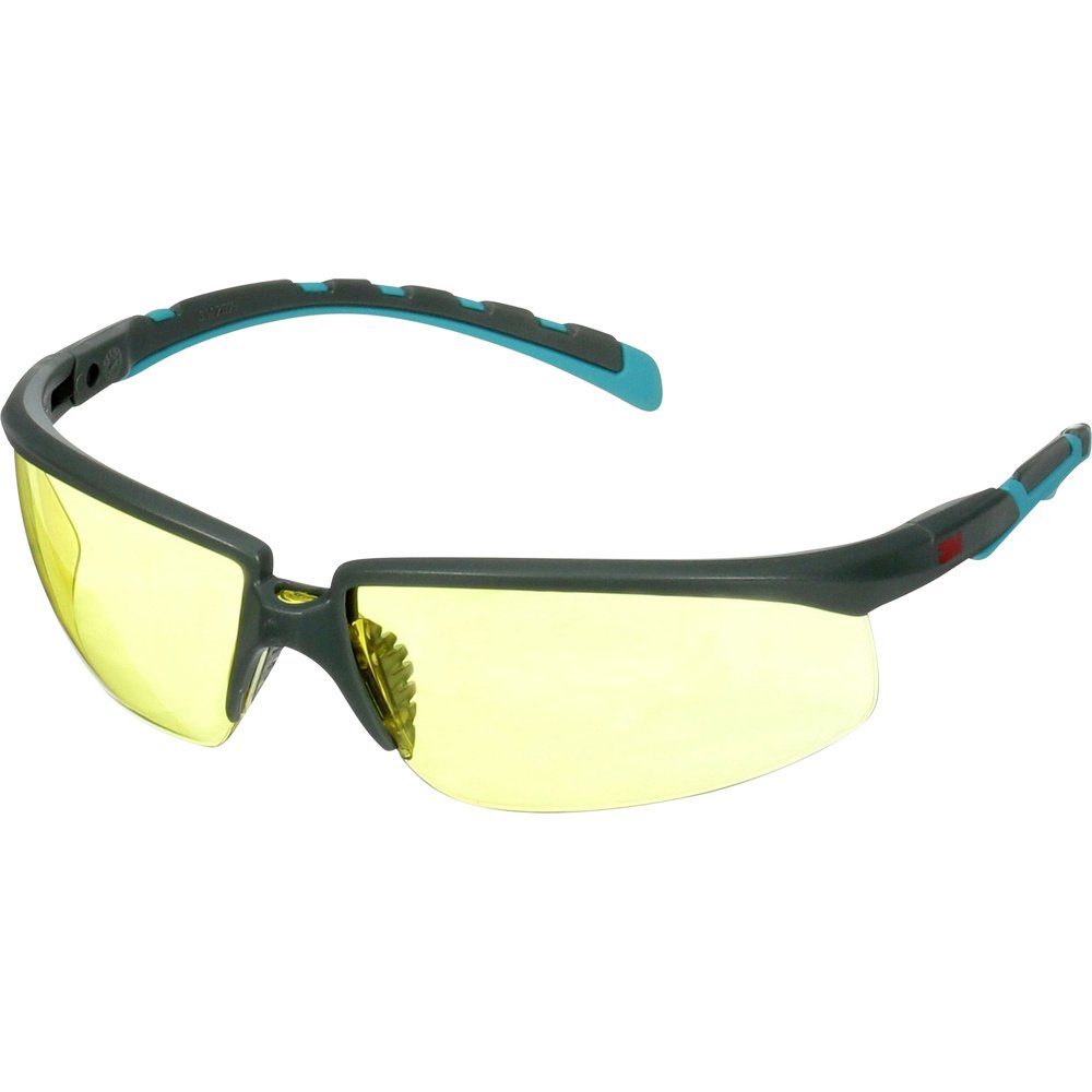 3M Arbeitsschutzbrille 3M S2003SGAF-BGR Schutzbrille mit Antibeschlag-Schutz, mit Antikratz-