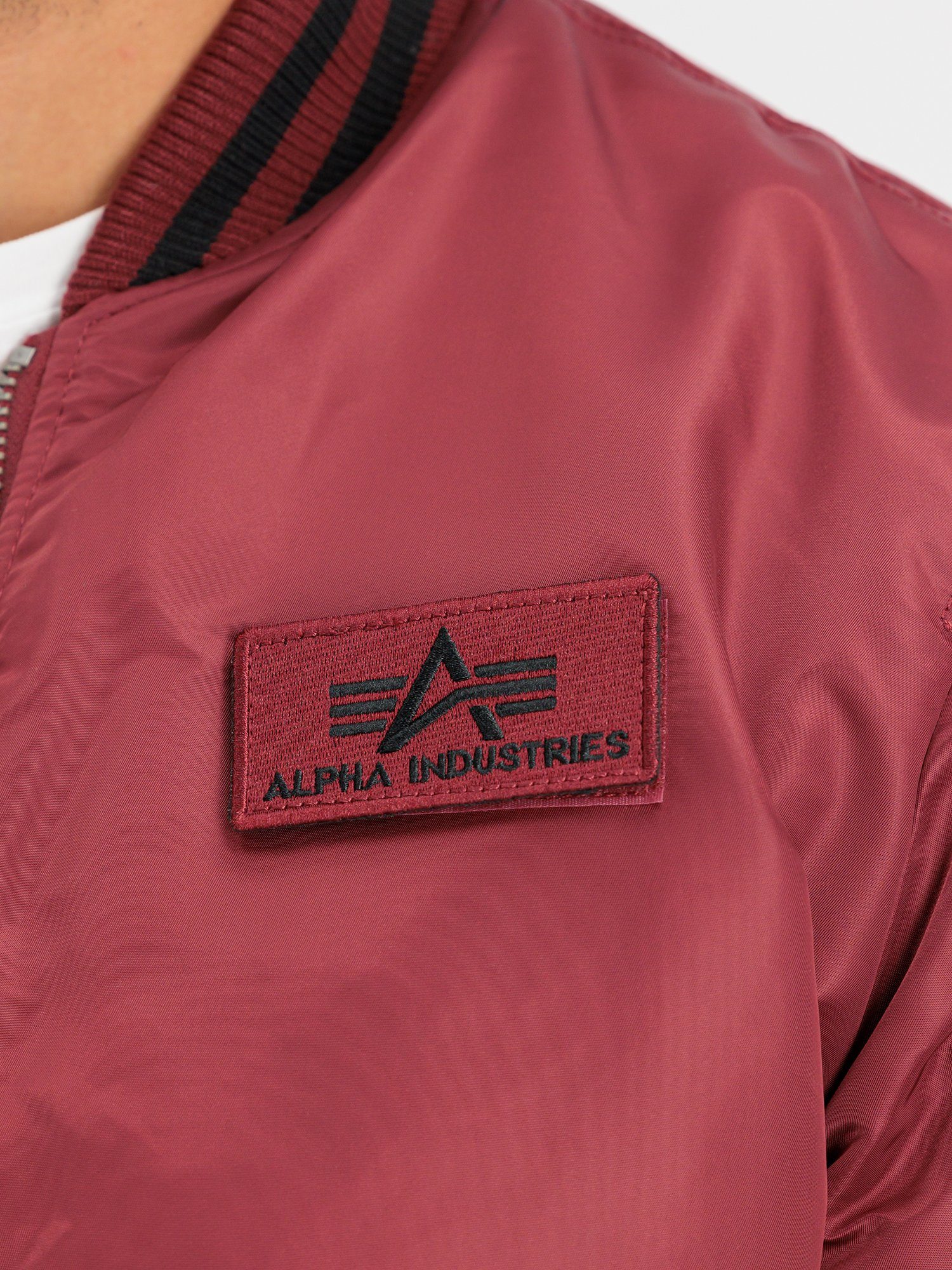 & Collegejacke Bomber Alpha Alpha Jackets Industries - Industries Flight Men